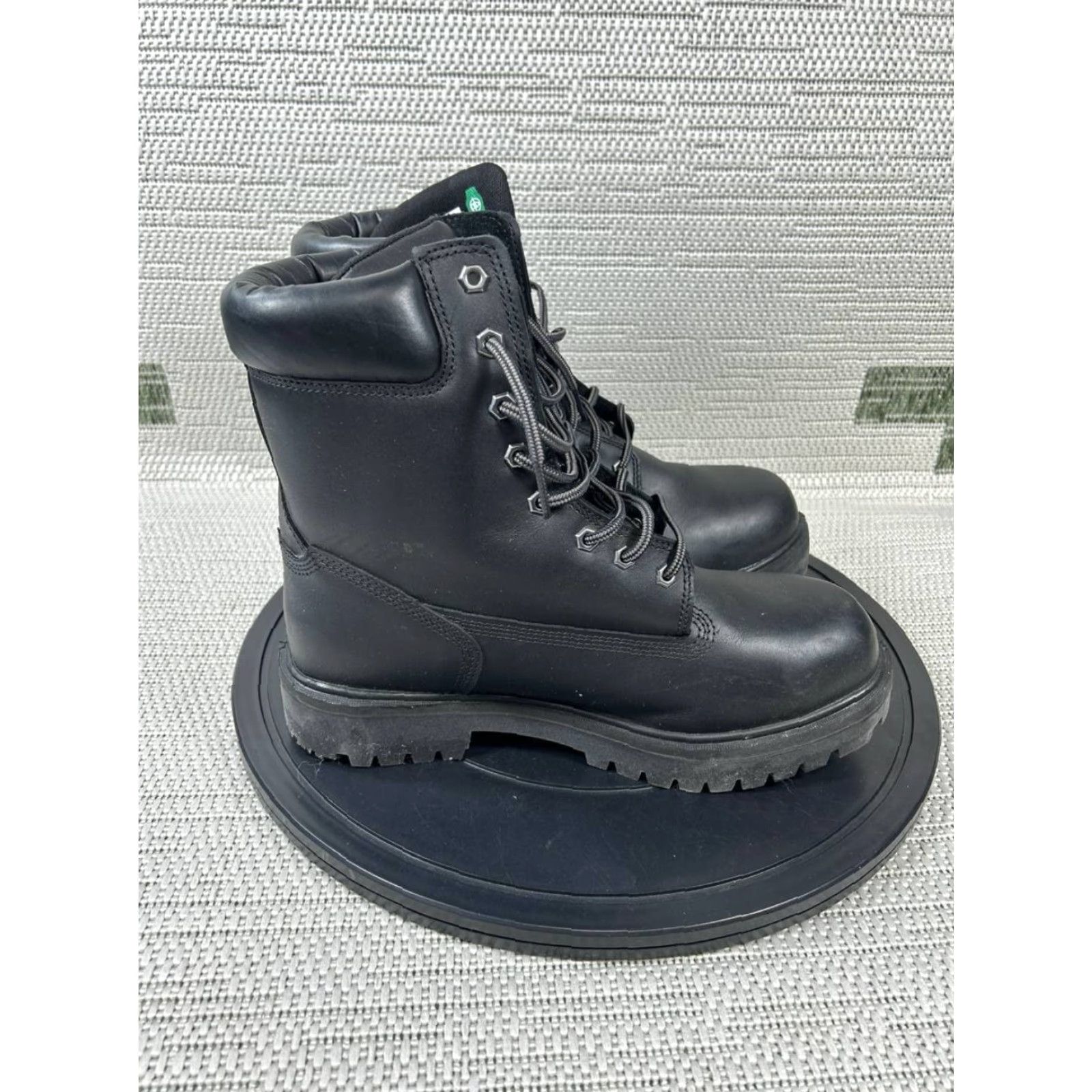 Timberland Timberland PRO Boots Mens Size 10.5 Wide Direct Attach Steel Toe Work Black Size US 11 / EU 44 - 4 Thumbnail