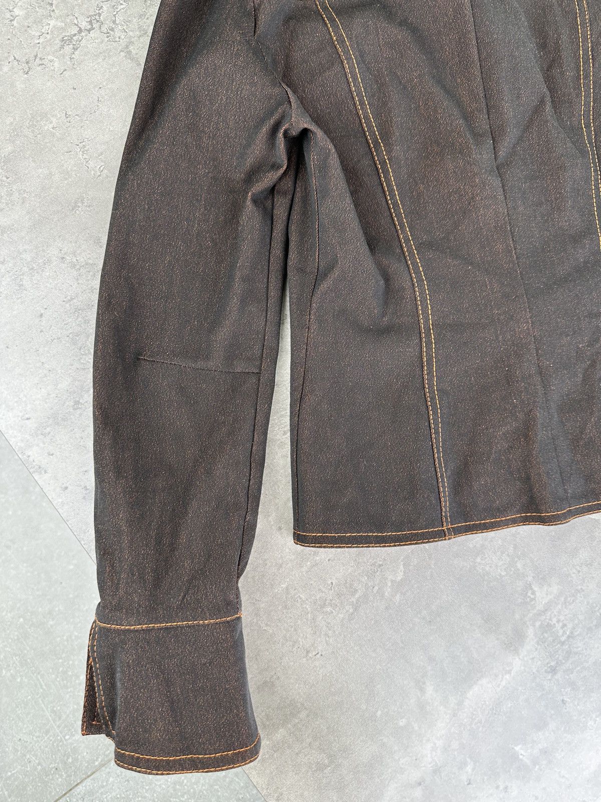 Japanese Brand Vintage Brown Jacket Size S / US 4 / IT 40 - 11 Thumbnail