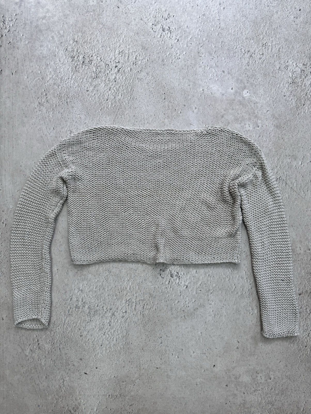 Japanese Brand SALE💣💣 VINTAGE ARCHIVE Y2K JPG STYLE MESH STRIPED SWEATER Size US M / EU 48-50 / 2 - 10 Thumbnail