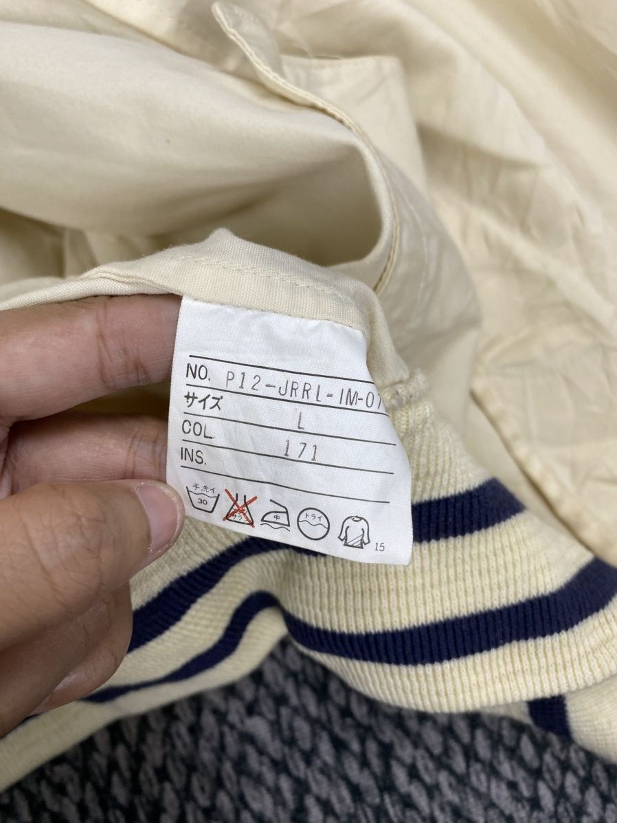 Polo Ralph Lauren Vtg Polo Ralph Lauren Flag Embroidered Varsity Style Jacket Size US L / EU 52-54 / 3 - 11 Thumbnail