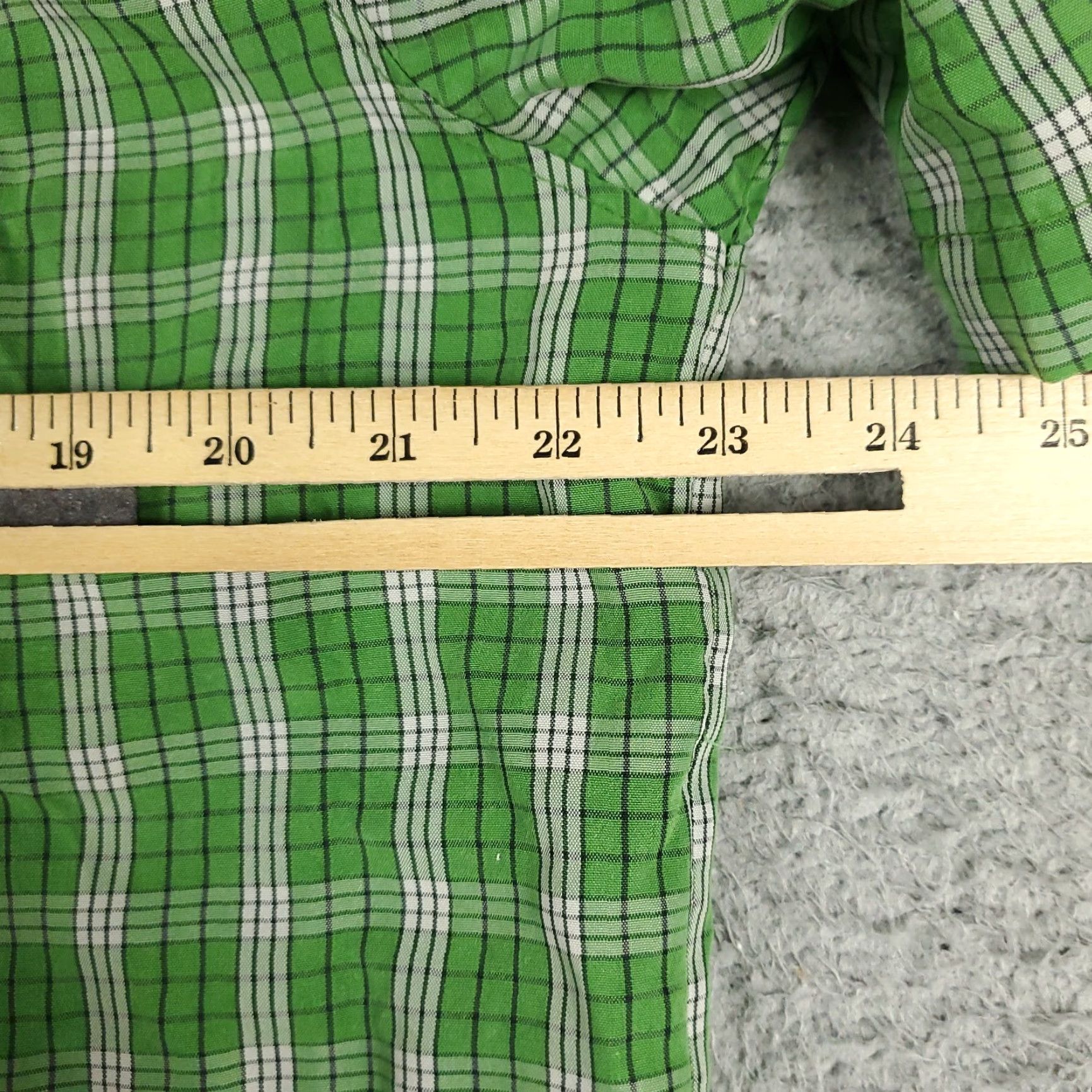 Vintage Columbia Shirt Mens Medium Green Plaid Button-Up Short Sleeve Casual Shirt Size US M / EU 48-50 / 2 - 6 Thumbnail
