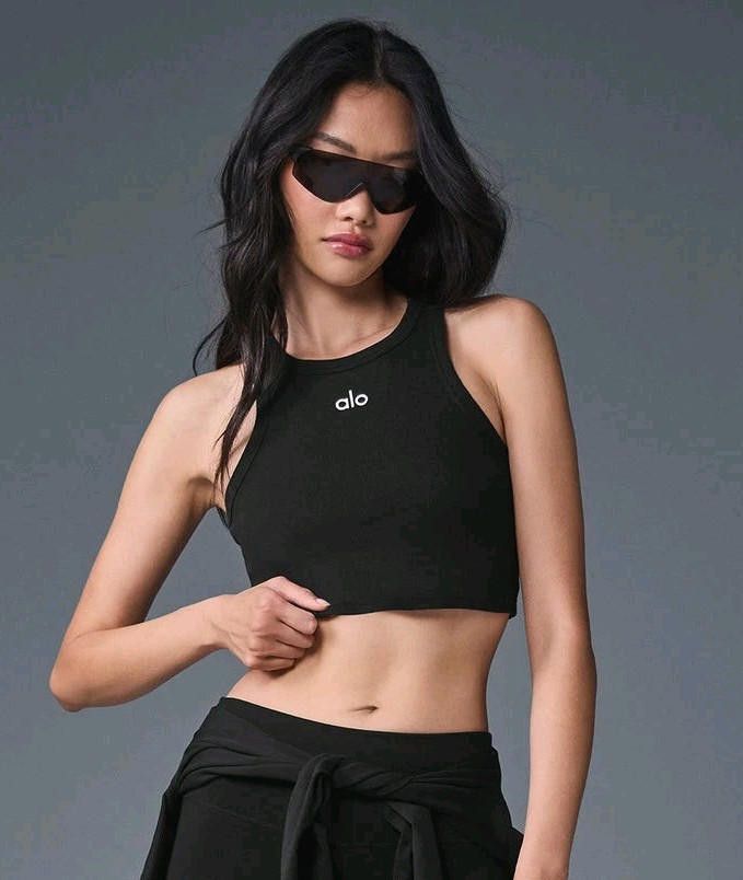 Alo Alo Yoga Aspire Tank – Black, Size S Size S / US 4 / IT 40 - 3 Thumbnail