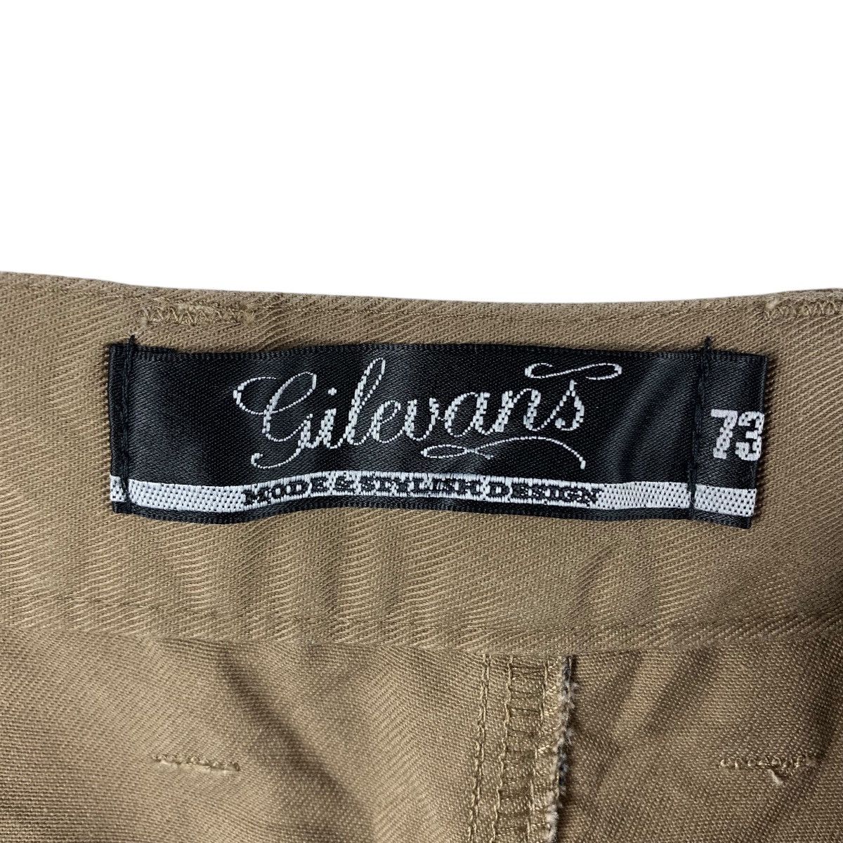Japanese Brand GILLEVANS Double waist zipper bondage punk design pants Size 28" / US 6 / IT 42 - 3 Thumbnail