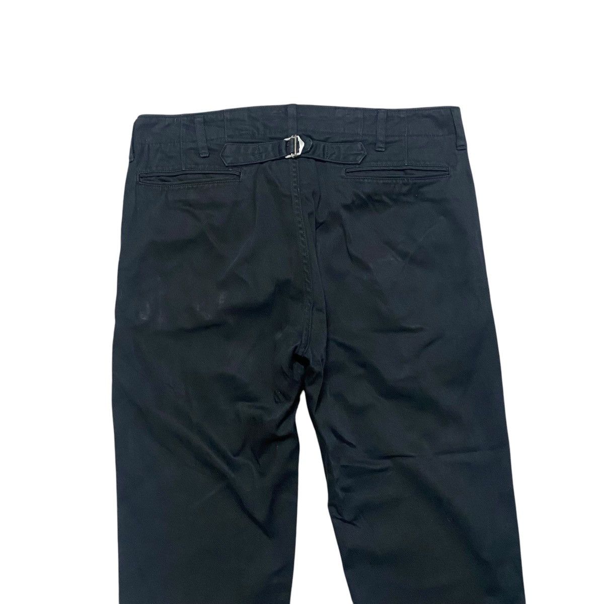 Visvim Visvim Black Trouser Cropped Pants Size US 32 / EU 48 - 12 Thumbnail