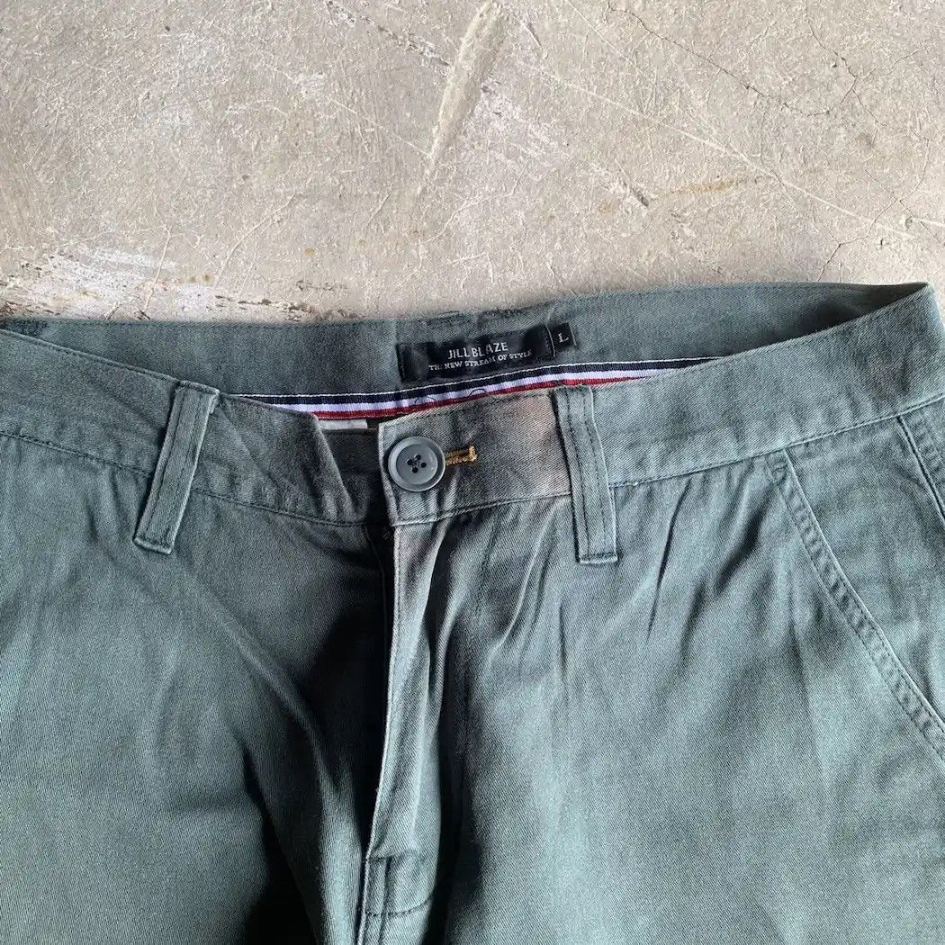 Jill Blaze 31x32 Cinch Back Faded Japanese Vtg Chino Pants