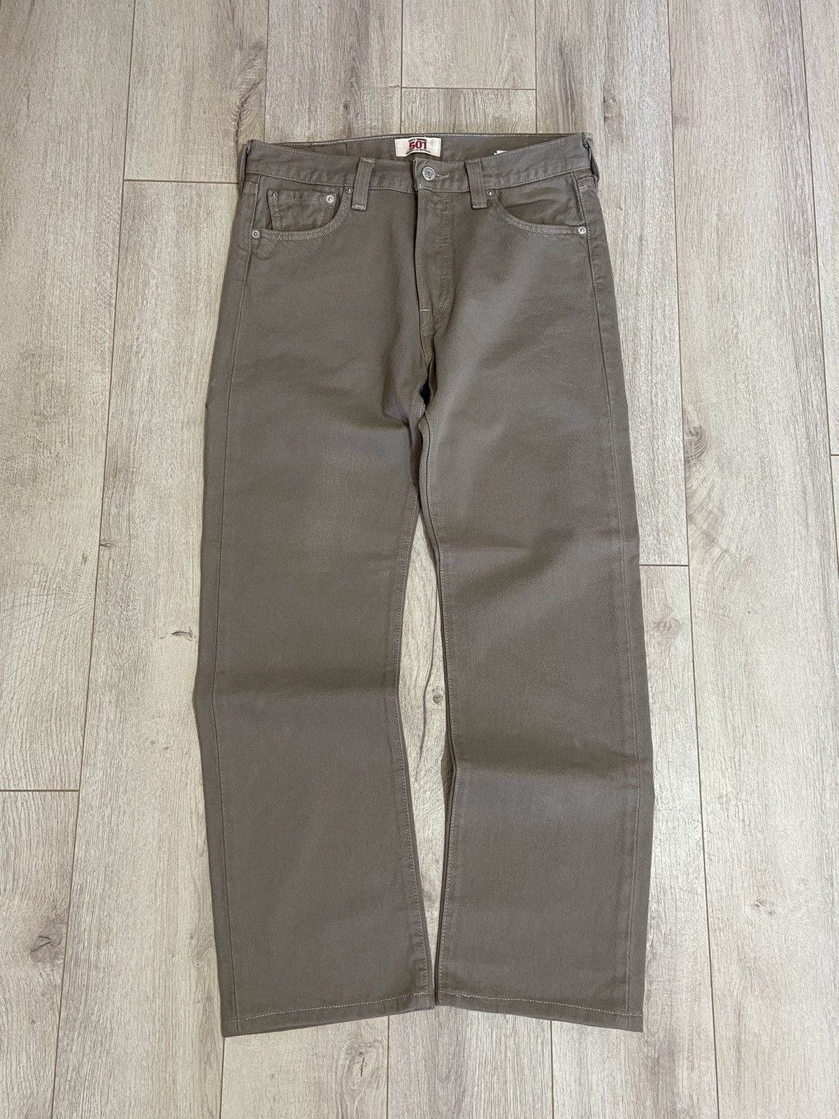 Levi's × Vintage Levi’s 501 pants 90s vintage brown size W30 L30 Size US 30 / EU 46 - 11 Thumbnail