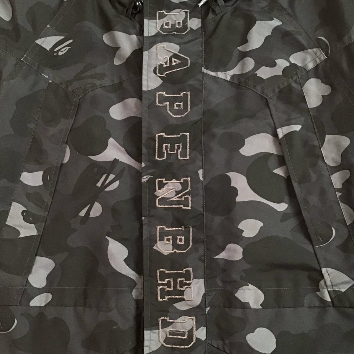 Bape BAPE × NEIGHBORHOOD NBHD camo Snowboard Jacket a bathing ape | Grailed