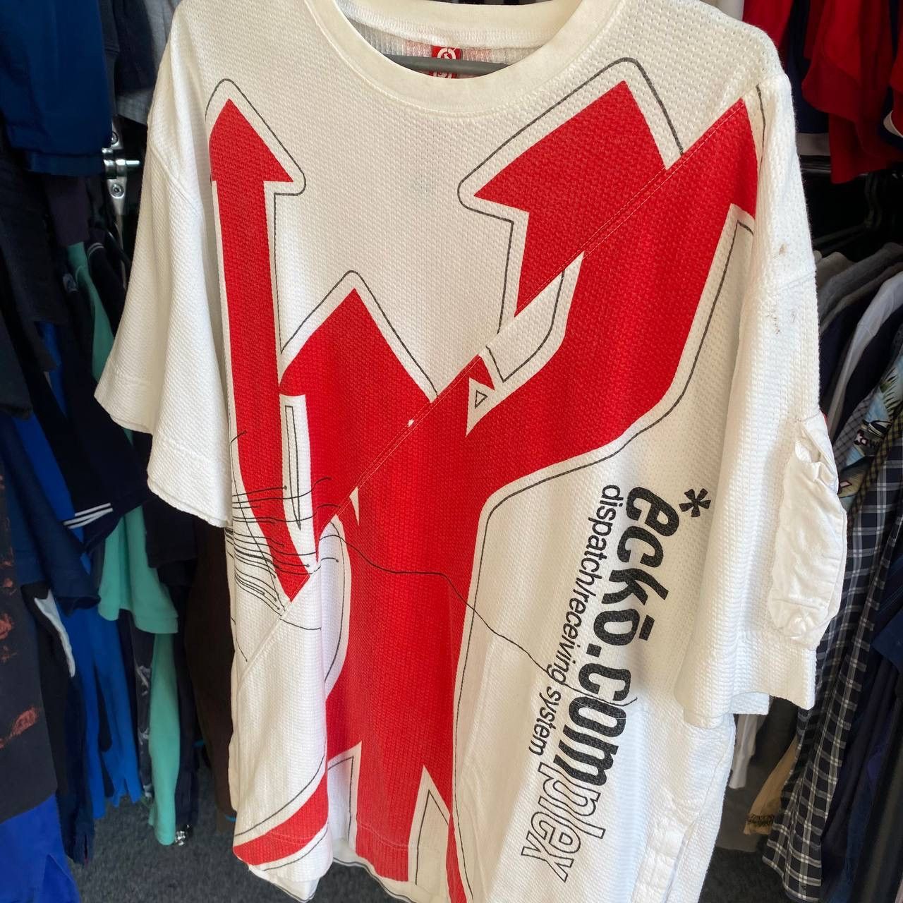 Ecko Unltd. × Japanese Brand Vintage Ecko Unlimited Overprinted y2k Japanese tee Size US L / EU 52-54 / 3 - 2 Thumbnail