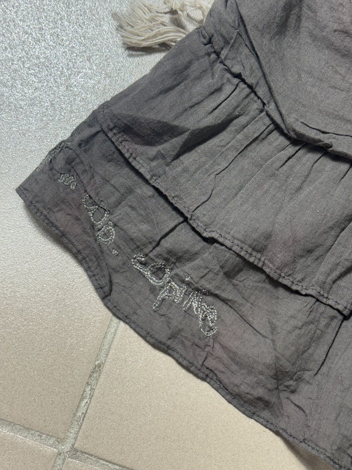 Cop Copine VINTAGE COP COPINE 2000s MIDI SKIRT Size 30" / US 8 / IT 44 - 8 Thumbnail