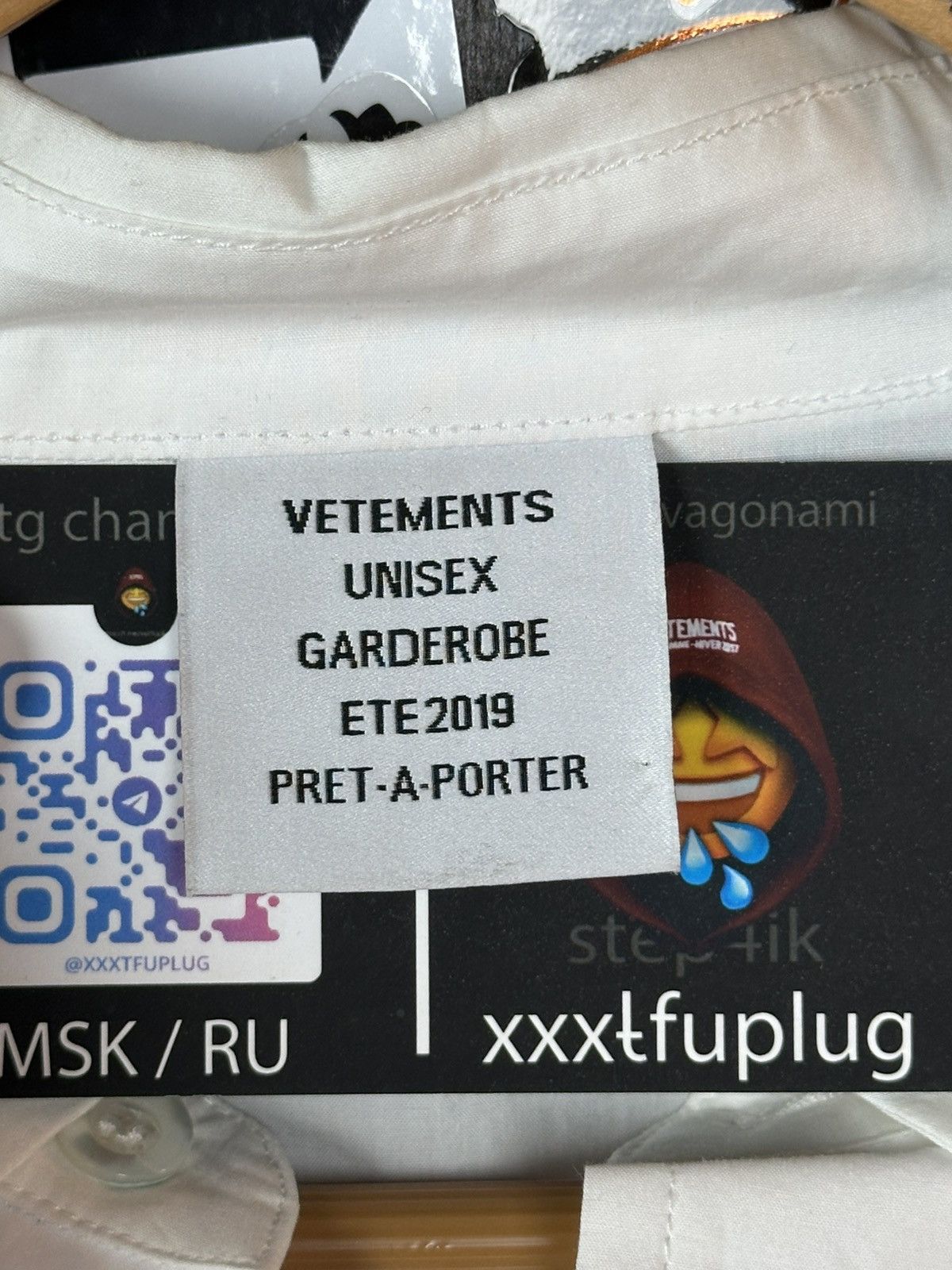 Vetements SS19 Graffiti Shirt Size US XS / EU 42 / 0 - 6 Thumbnail