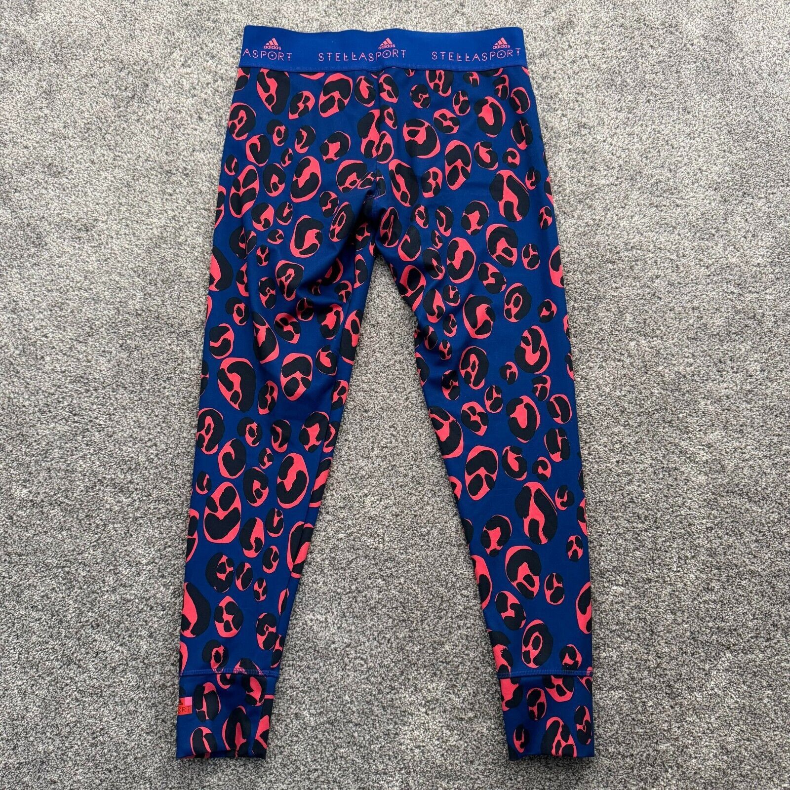 Adidas Adidas Stellasport Leggings Womens Medium Climalite Gym Yoga Size 28" / US 6 / IT 42 - 4 Thumbnail