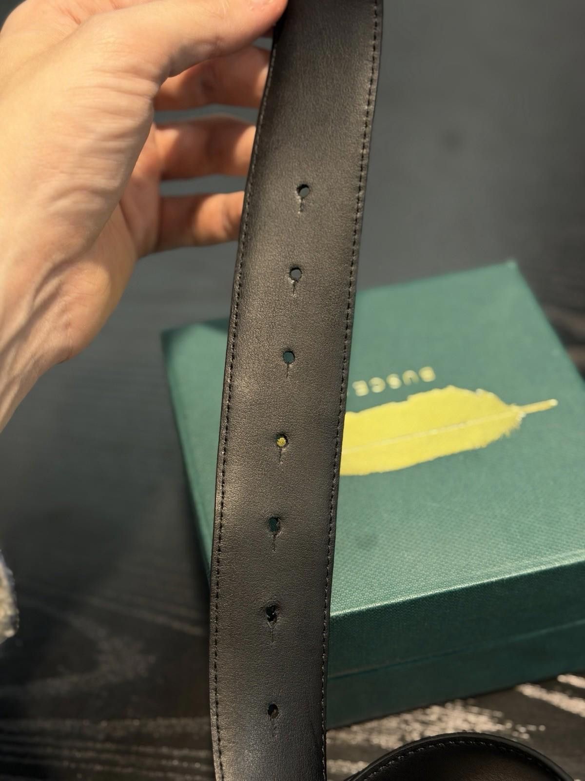 Burberry Burberry TB Lock Buckle Black Men's Dress Belt Size 42 Rare Size ONE SIZE - 10 Thumbnail