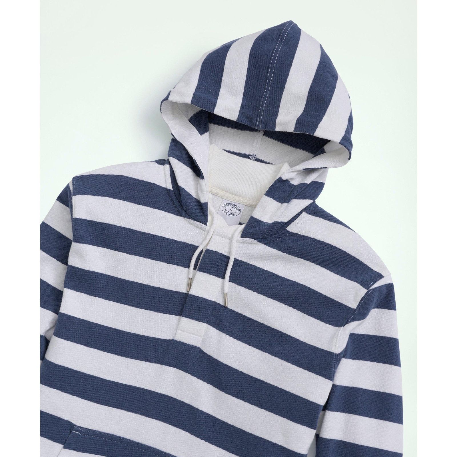 Brooks Brothers NWT Brooks Brothers Cotton Hoodie Rugby Heavyweight Navy L Size US L / EU 52-54 / 3 - 1 Thumbnail