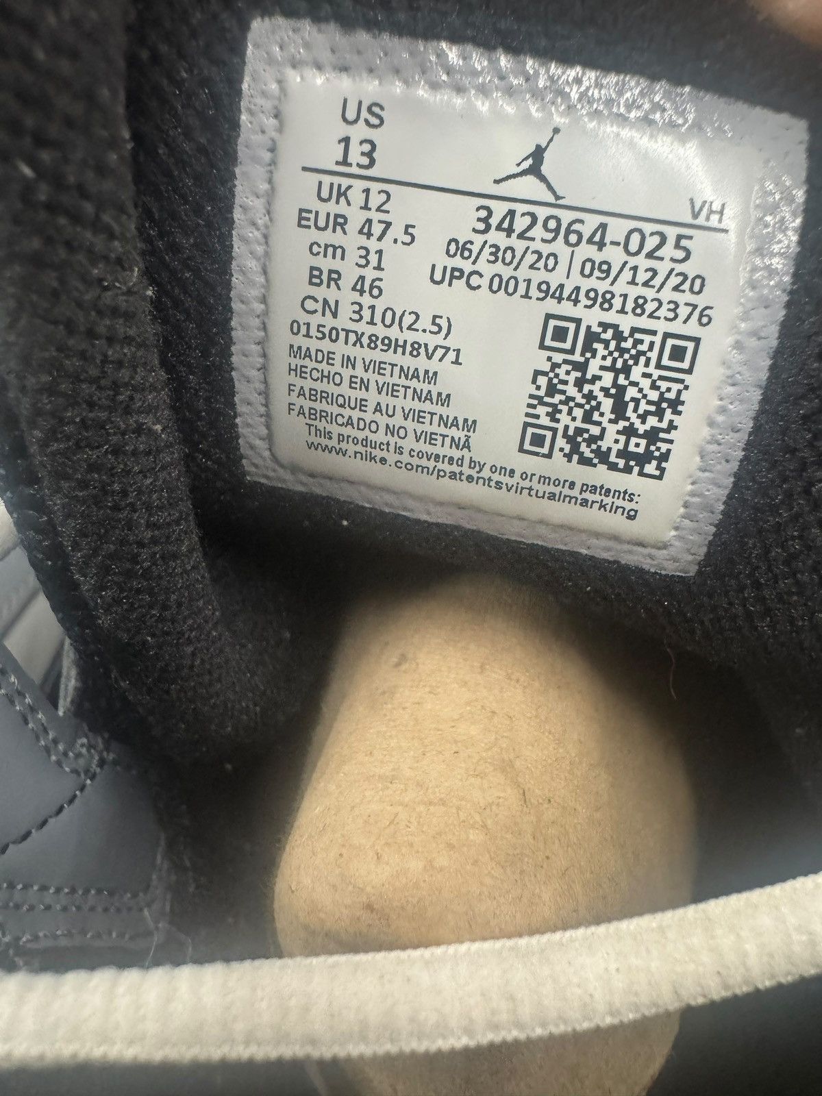 Jordan Brand Jordan True Flight Cool Grey Men’s Size 13 Basketball Shoes Size US 13 / EU 46 - 9 Thumbnail
