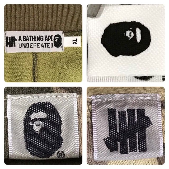 Bape × Undefeated BAPE × Undefeated Shark Sweat Shorts a bathing ape ★size XL Size US 36 / EU 52 - 8 Thumbnail