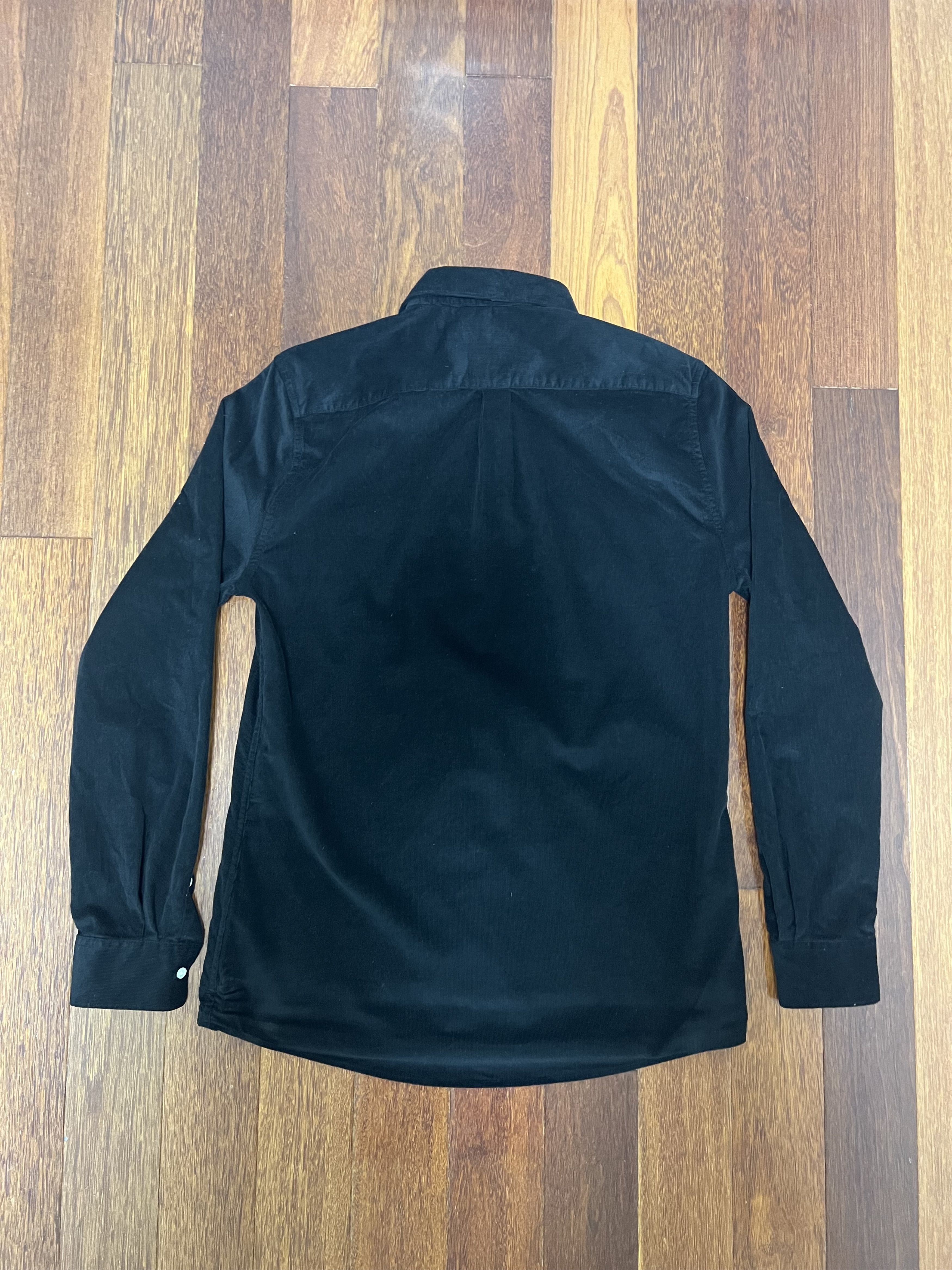 Barbour 💚 Barbour Ramsey Tailored Cord Shirt Black Medium NEW Size US M / EU 48-50 / 2 - 7 Thumbnail