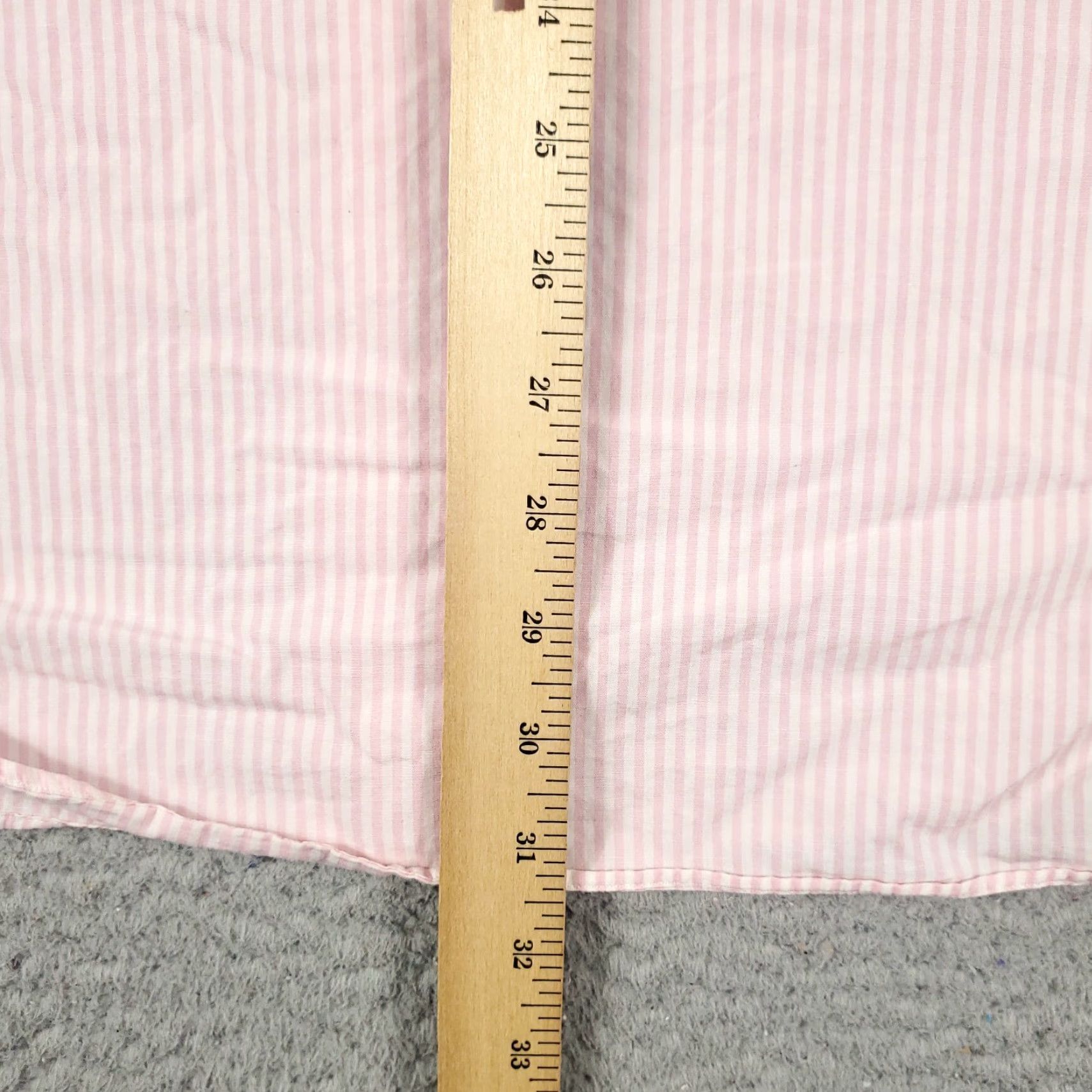 Ralph Lauren Ralph Lauren Button-Up Shirt Mens Medium Pink Striped Short Sleeve Classic Preppy Size US M / EU 48-50 / 2 - 6 Thumbnail