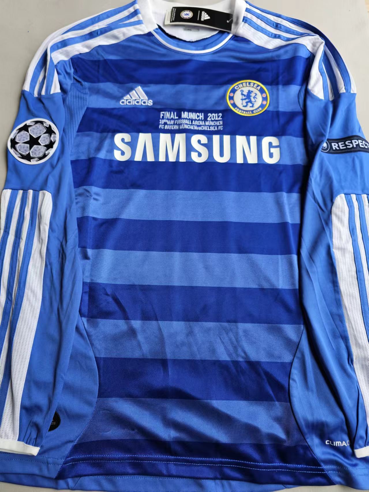 Other 2012 Chelsea #11 Didier Drogba Jersey Home Longsleeve Size US XL / EU 56 / 4 - 2 Thumbnail