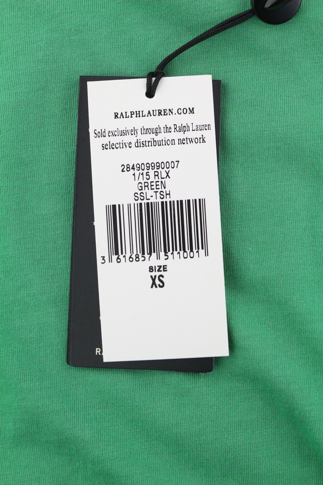 RLX Ralph Lauren M Green Tricot Stretch Tee 84727 Size M / US 6-8 / IT 42-44 - 5 Thumbnail