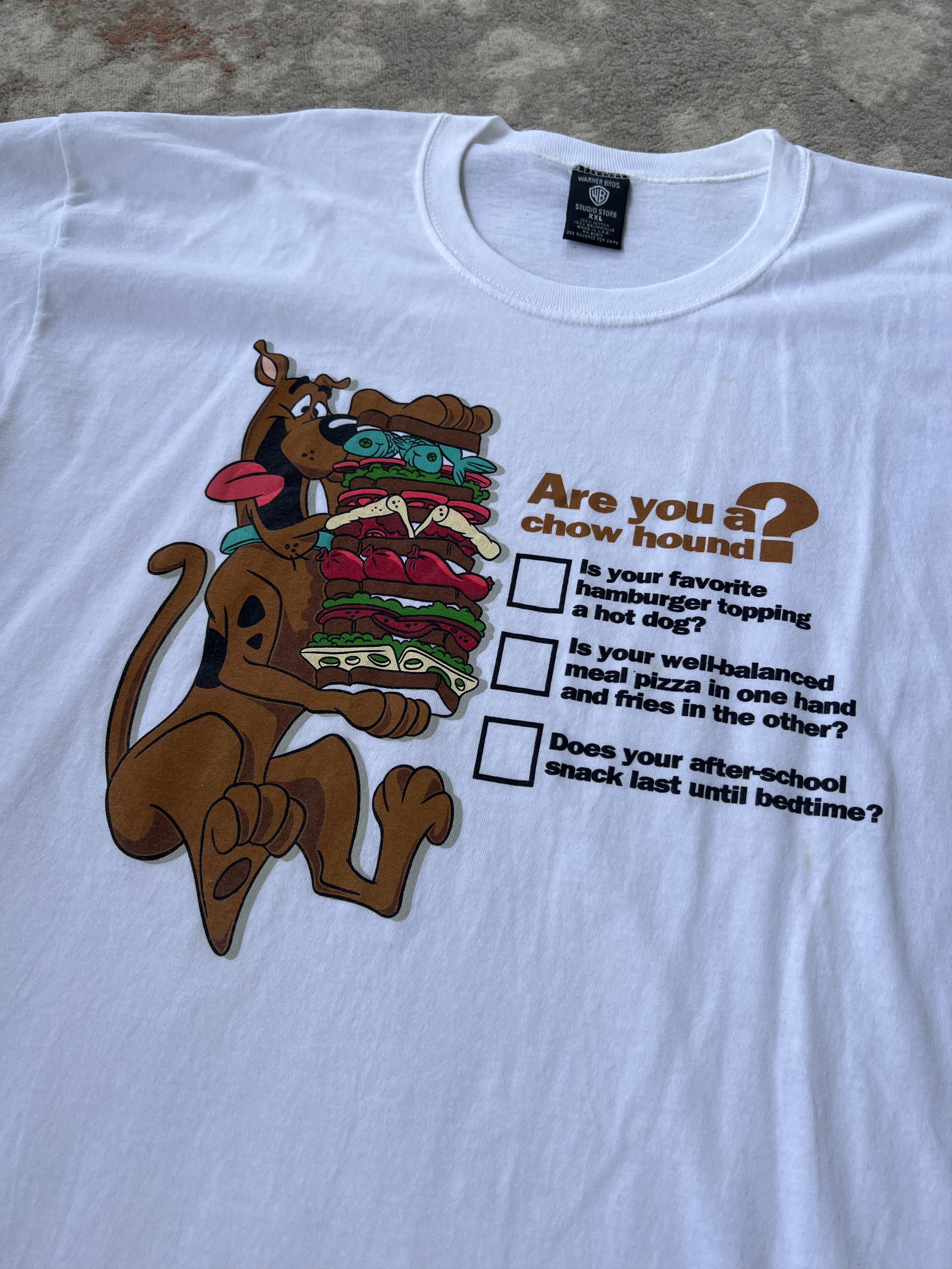Warner Bros Scooby-Doo Warner Bros. Vintage Made In USA Size US XXL / EU 58 / 5 - 2 Thumbnail