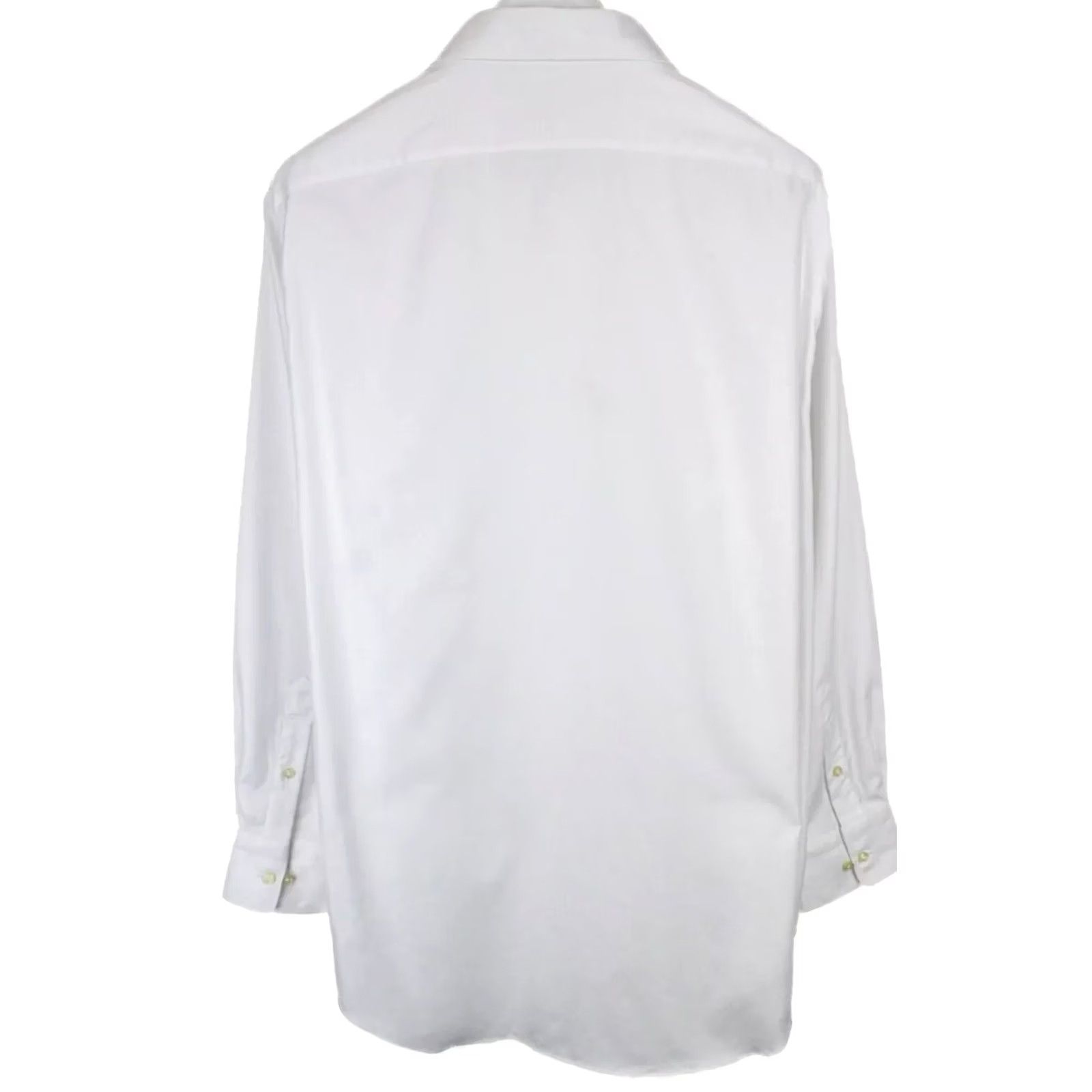 Suitsupply SUITSUPPLY Slim Regular Fit Shirt Men's 2XL Button Up Cutaway White Size 48R - 2 Thumbnail