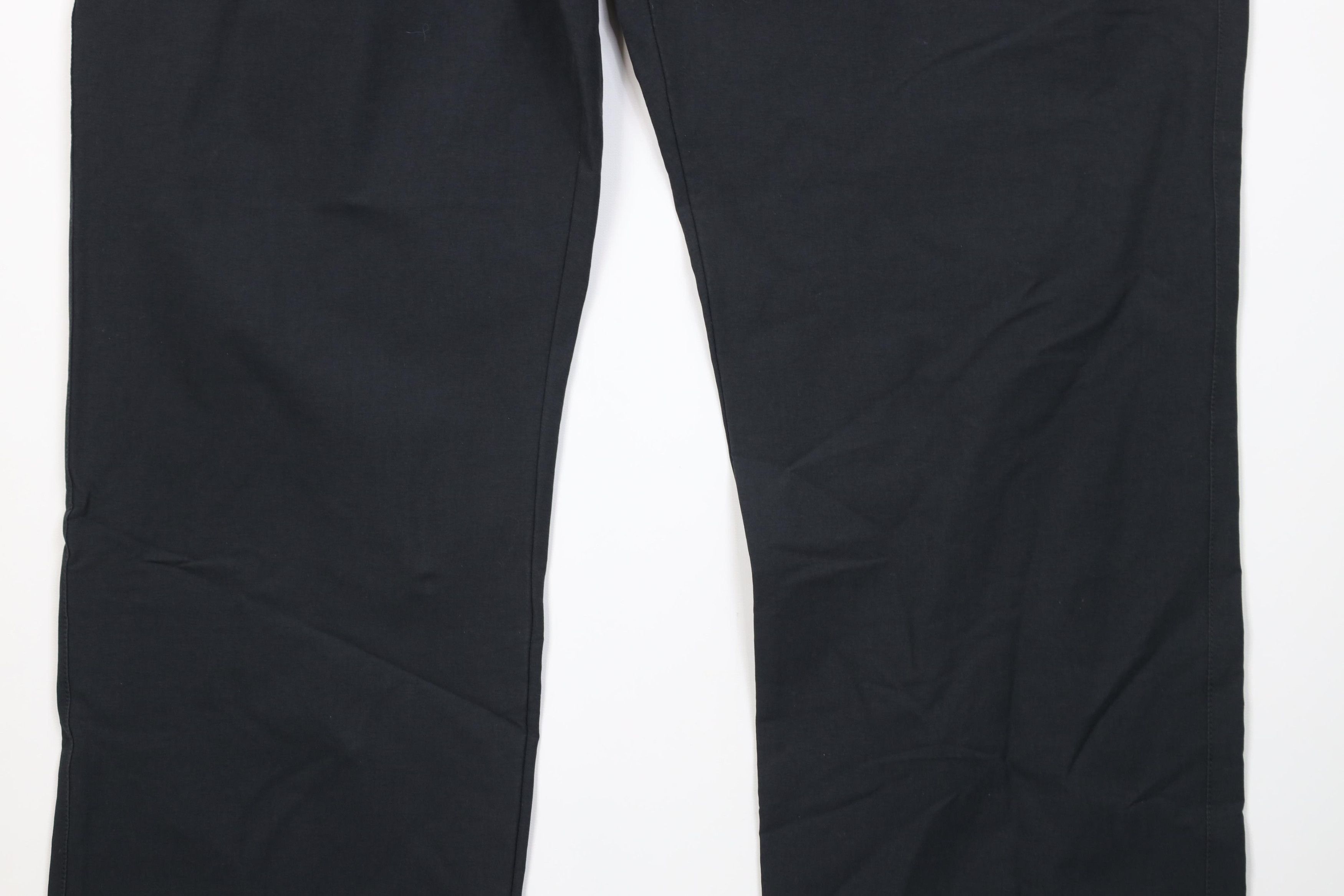 Oakley Vintage Y2K Oakley Stretch O Logo Wide Leg Chino Pants Black Size US 40 / EU 56 - 3 Thumbnail