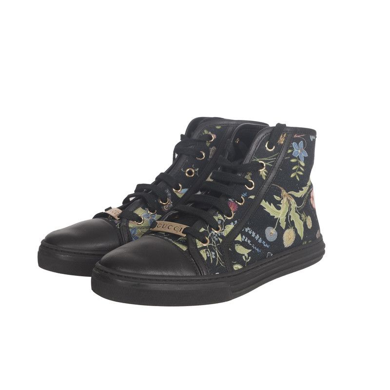 Gucci Gucci GG Canvas High-Top Sneakers Size US 6.5 / EU 39-40 - 1 Thumbnail