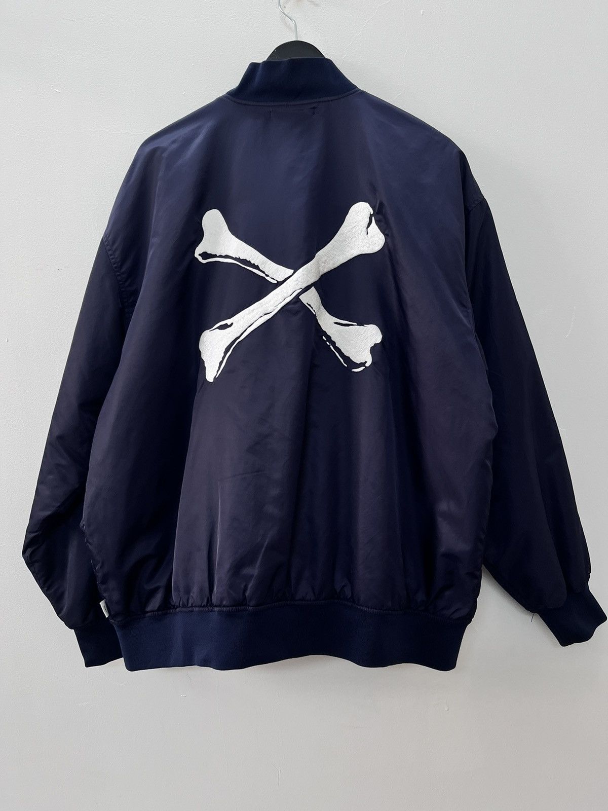 Wtaps SS21 WTAPS NAVY BOMBER SIZE 4 Size US L / EU 52-54 / 3 - 3 Thumbnail