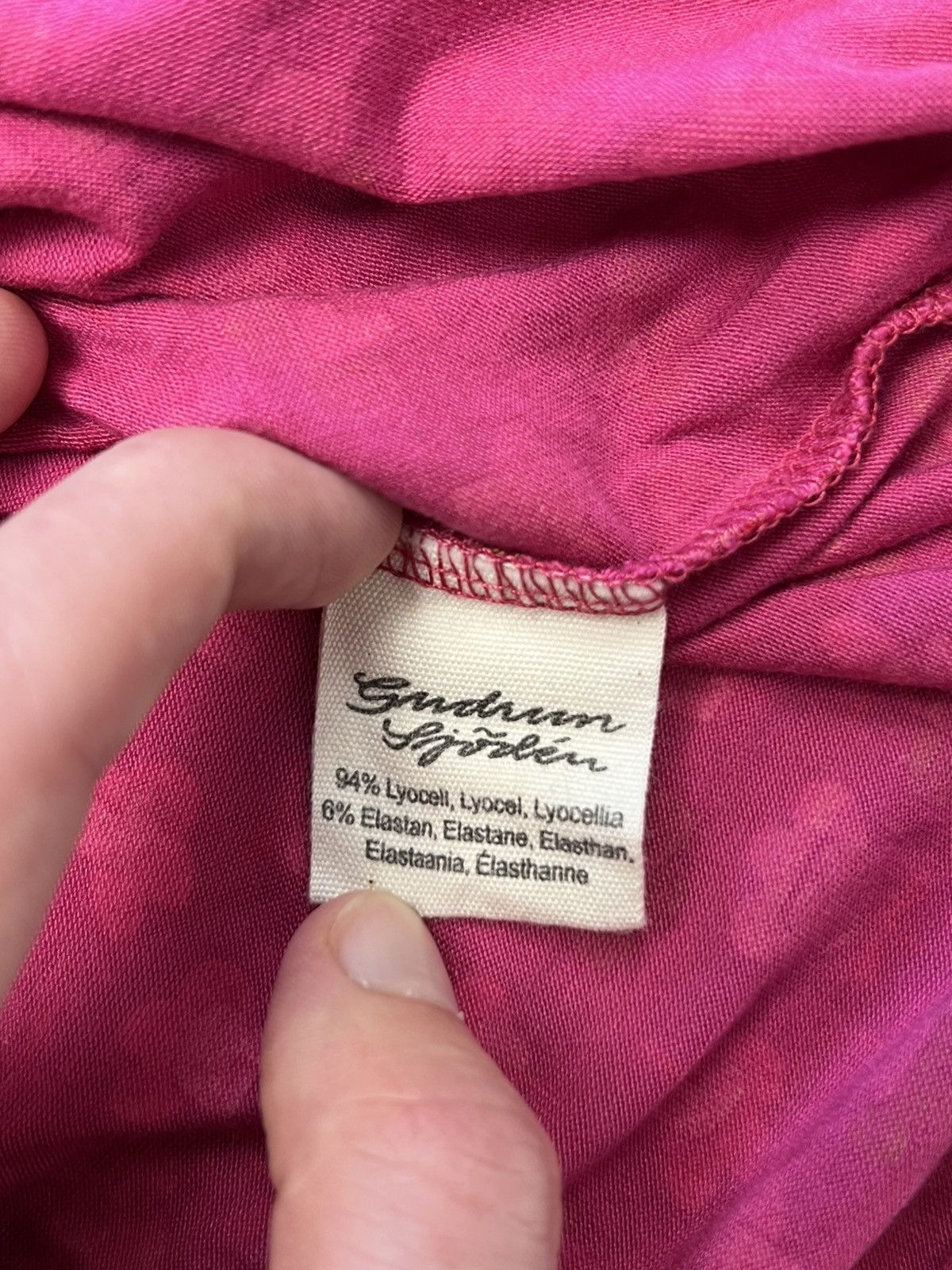 Gudrun Sjoden Gudrun Sjoden Floral Pink Lyocell Tunic Size M / US 6-8 / IT 42-44 - 4 Thumbnail