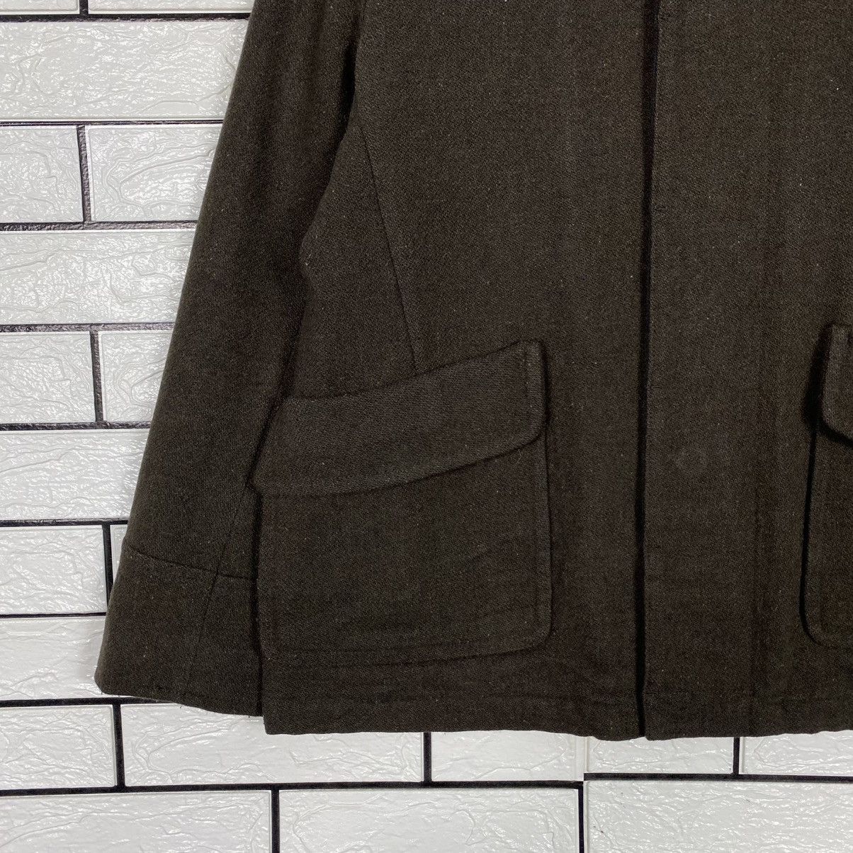 Kapital 📌Vintage Indigo Wool Button Jacket Navy A.F Striped Lining Size US M / EU 48-50 / 2 - 5 Thumbnail
