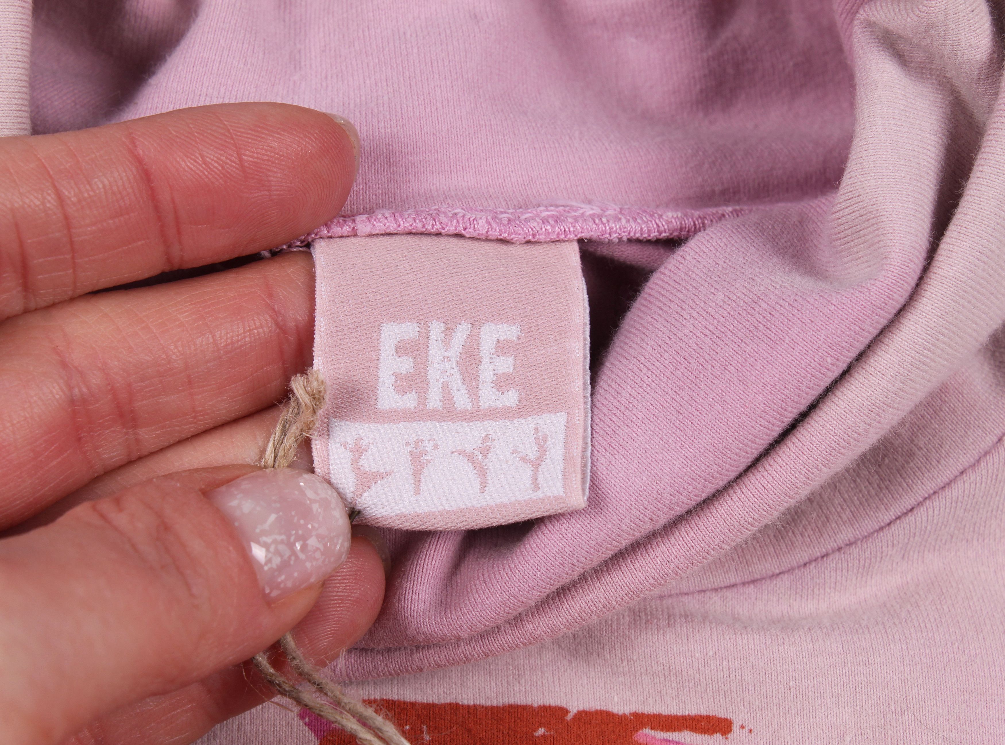 Vintage Eke Vintage Y2K Faded Printed Turtleneck Top Size M / US 6-8 / IT 42-44 - 9 Thumbnail