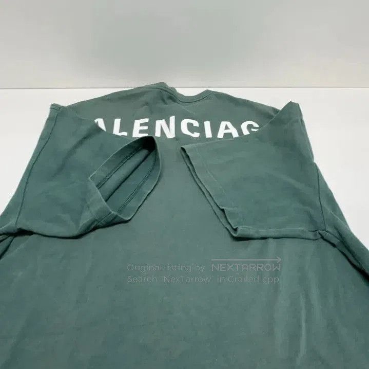 Balenciaga Balenciaga Logo Print Short Sleeve T. Size US S / EU 44-46 / 1 - 7 Thumbnail