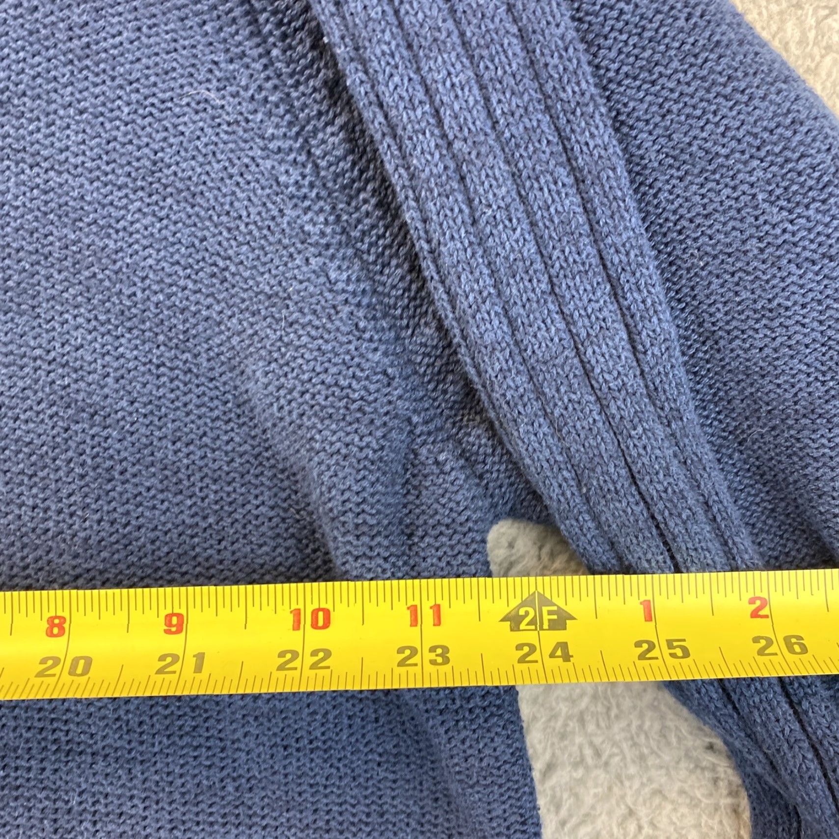 Polo Ralph Lauren Polo Ralph Lauren Men's Sweater 1/4 Zip Long Sleeve Casual Pullover 2XL Blue Size US XXL / EU 58 / 5 - 5 Thumbnail