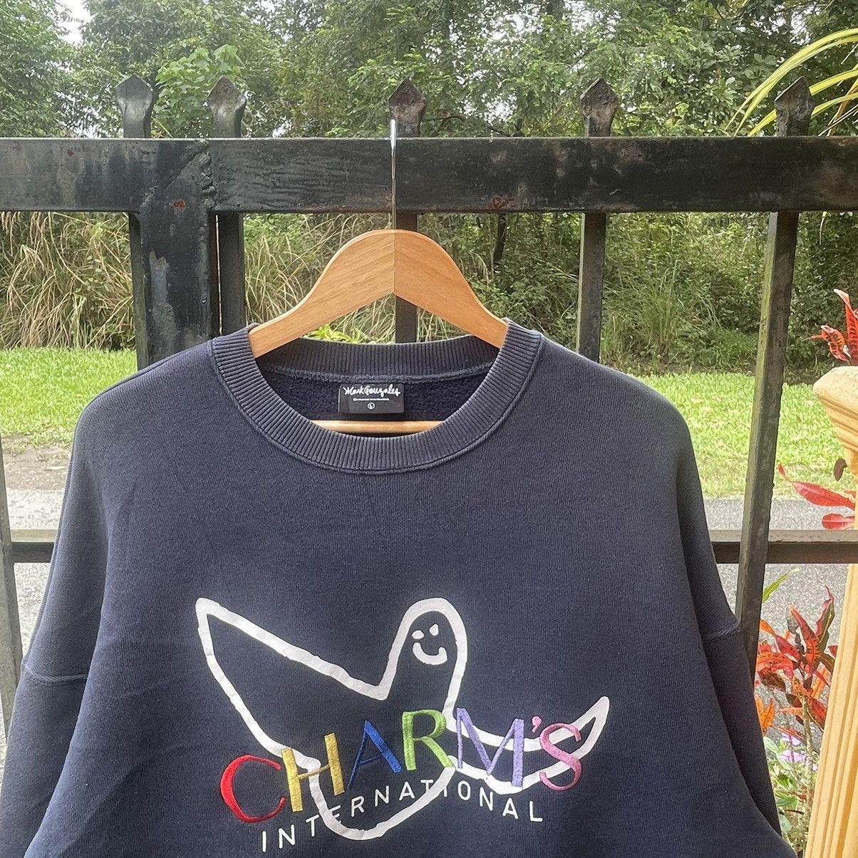 Vintage 🔥Vintage Mark Gonzales Skate Artist Oversize Sweatshirts Size US XL / EU 56 / 4 - 4 Thumbnail