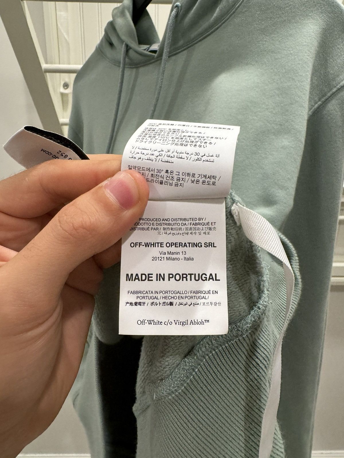 Off-White Off White OFFF Graffiti Logo Hoodie | Grailed