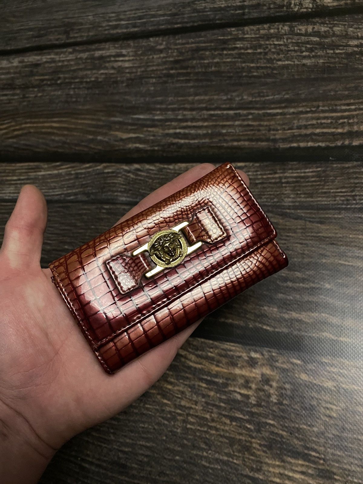 Versace × Vintage 🔥Versace Medusa vintage wallet Size ONE SIZE - 2 Thumbnail