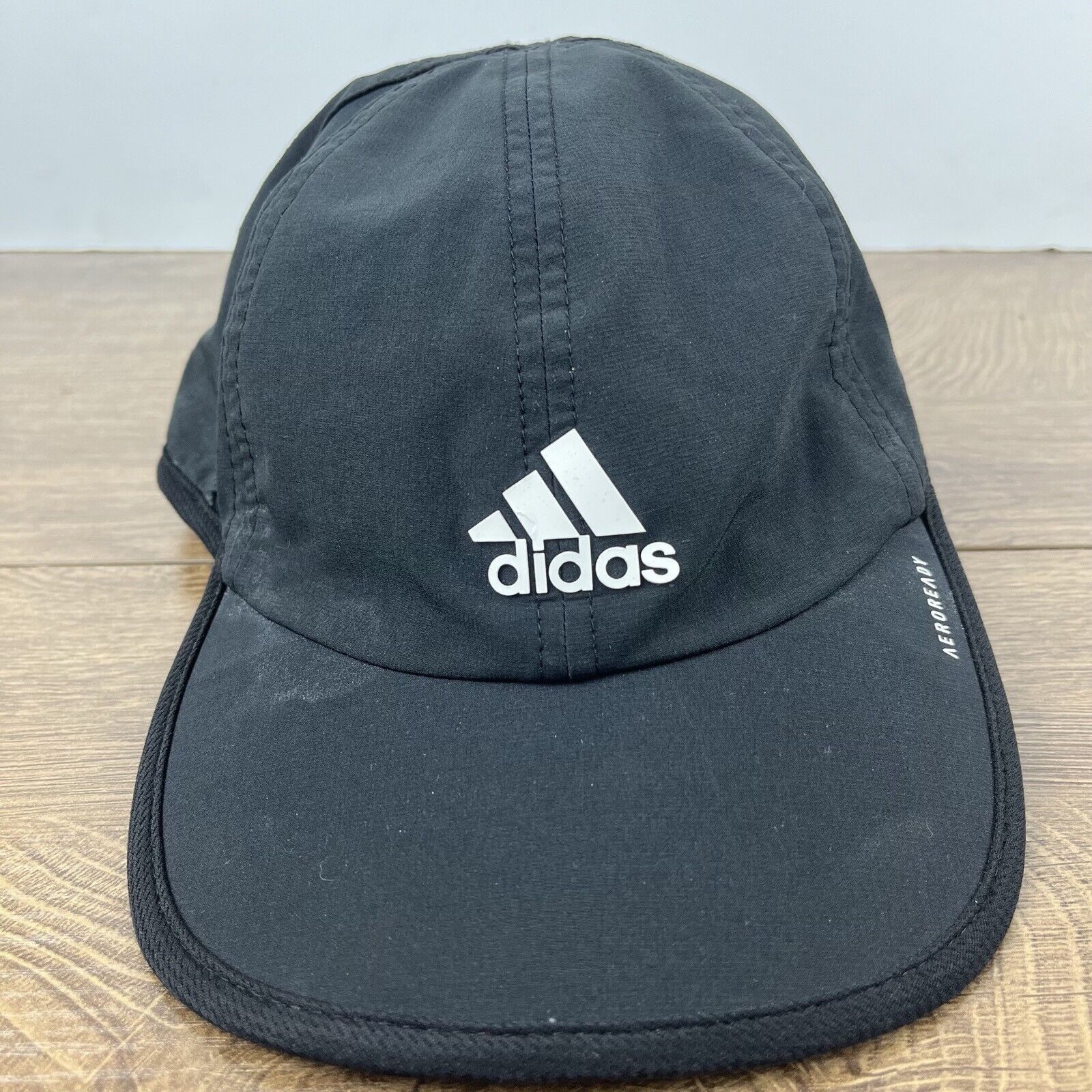 Other Adidas Running Hat Adidas Athletic Black Hat Adjustable Adul Size ONE SIZE - 5 Thumbnail