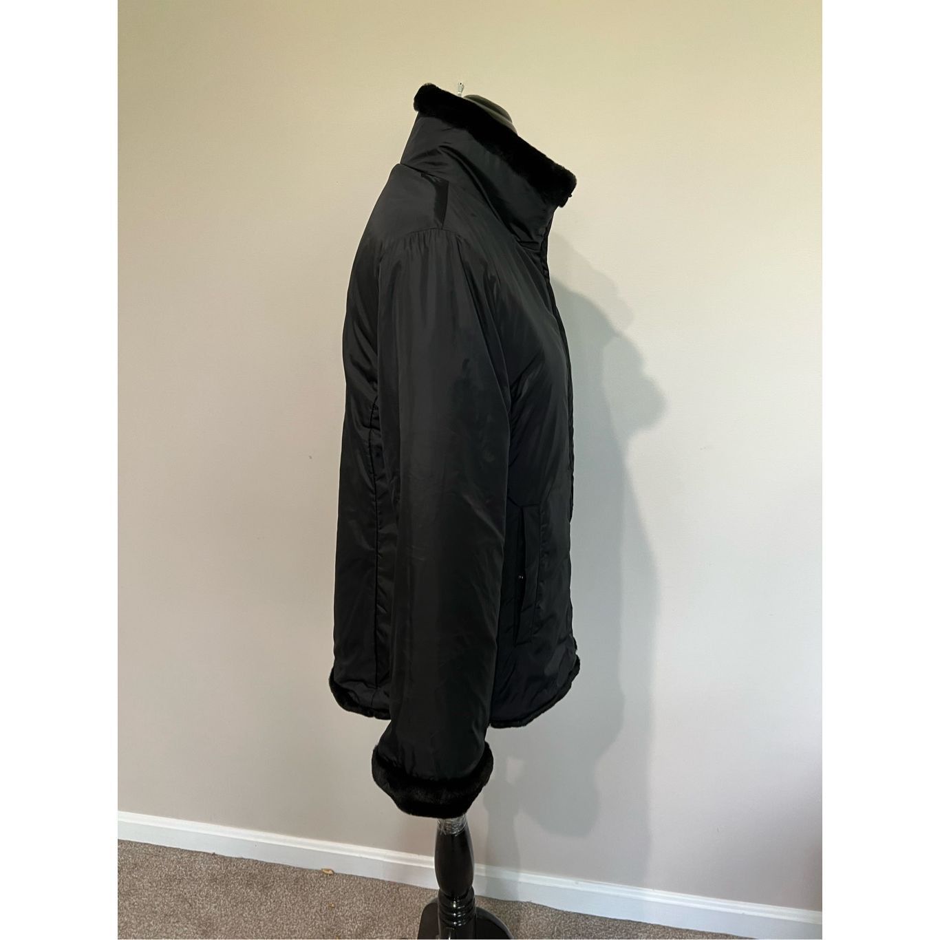 Andrew Marc Andrew Marc New York REVERSIBLE Winter Jacket Coat Black si Size M / US 6-8 / IT 42-44 - 7 Thumbnail