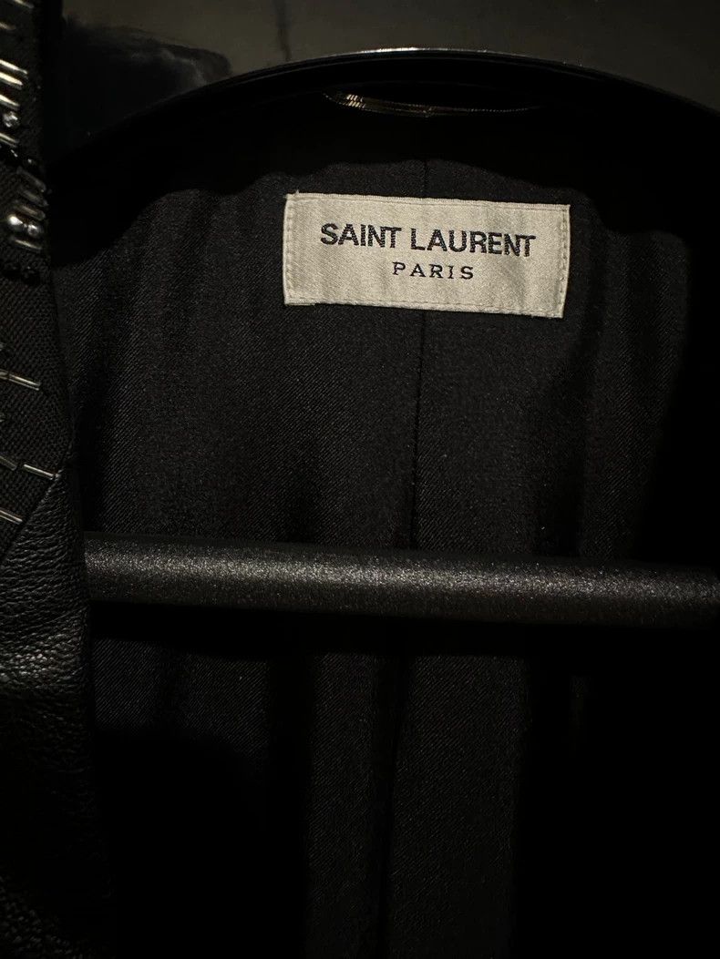 Yves Saint Laurent Saint Laurent Rhinestone bead tube suit 2502-Nextarrow Size 48R - 4 Thumbnail