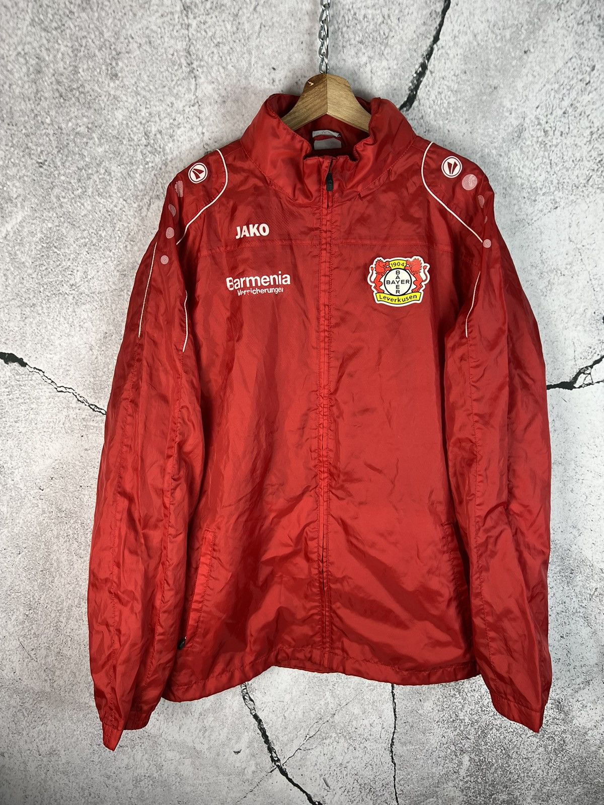 Adidas Vintage JAKO BAYER Leverkusen Winter Jacket Size US XL / EU 56 / 4 - 1 Thumbnail