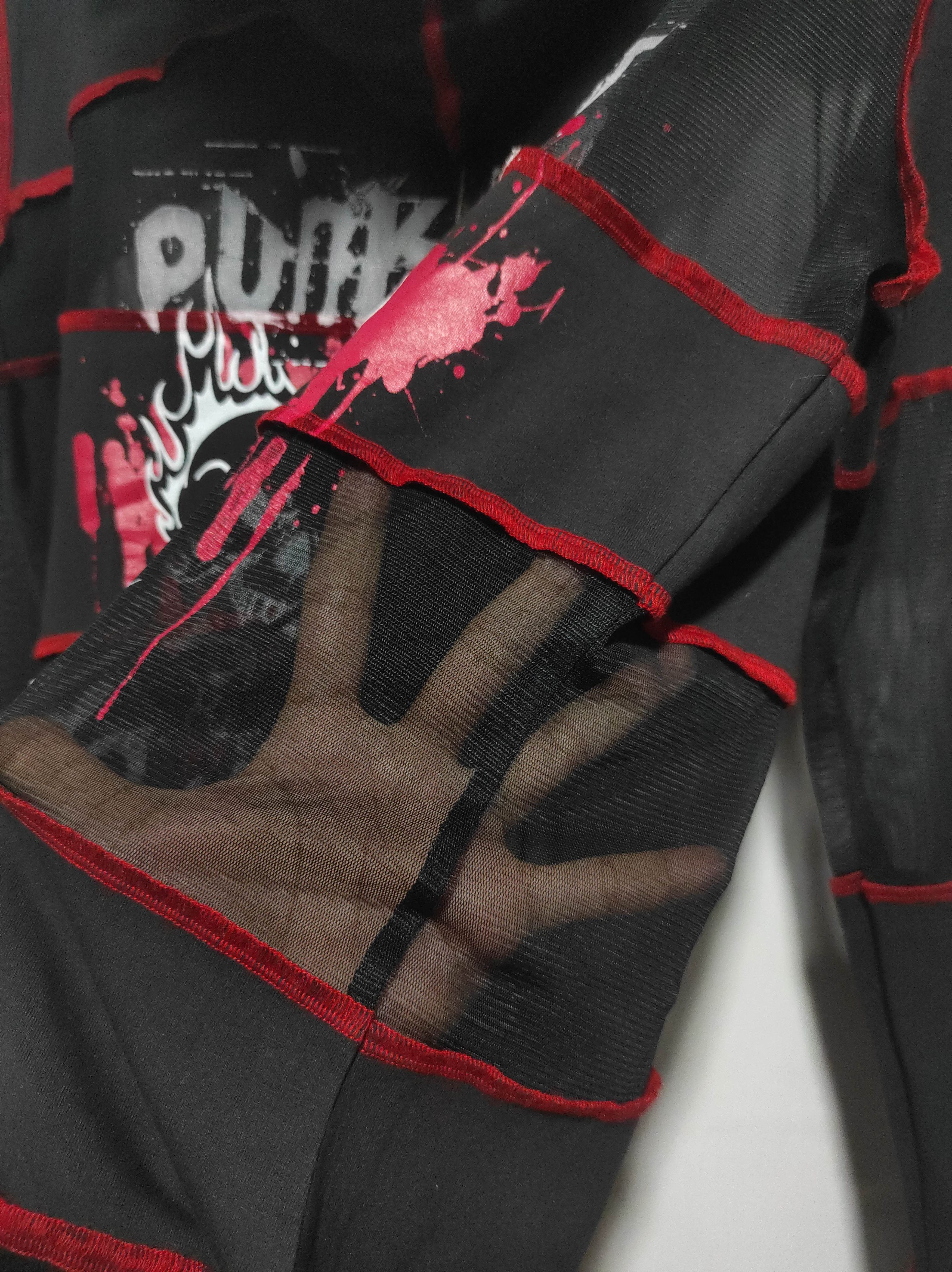 Hysteric Glamour Punk Rave Zipper Fur Hoodie Size US M / EU 48-50 / 2 - 18 Thumbnail