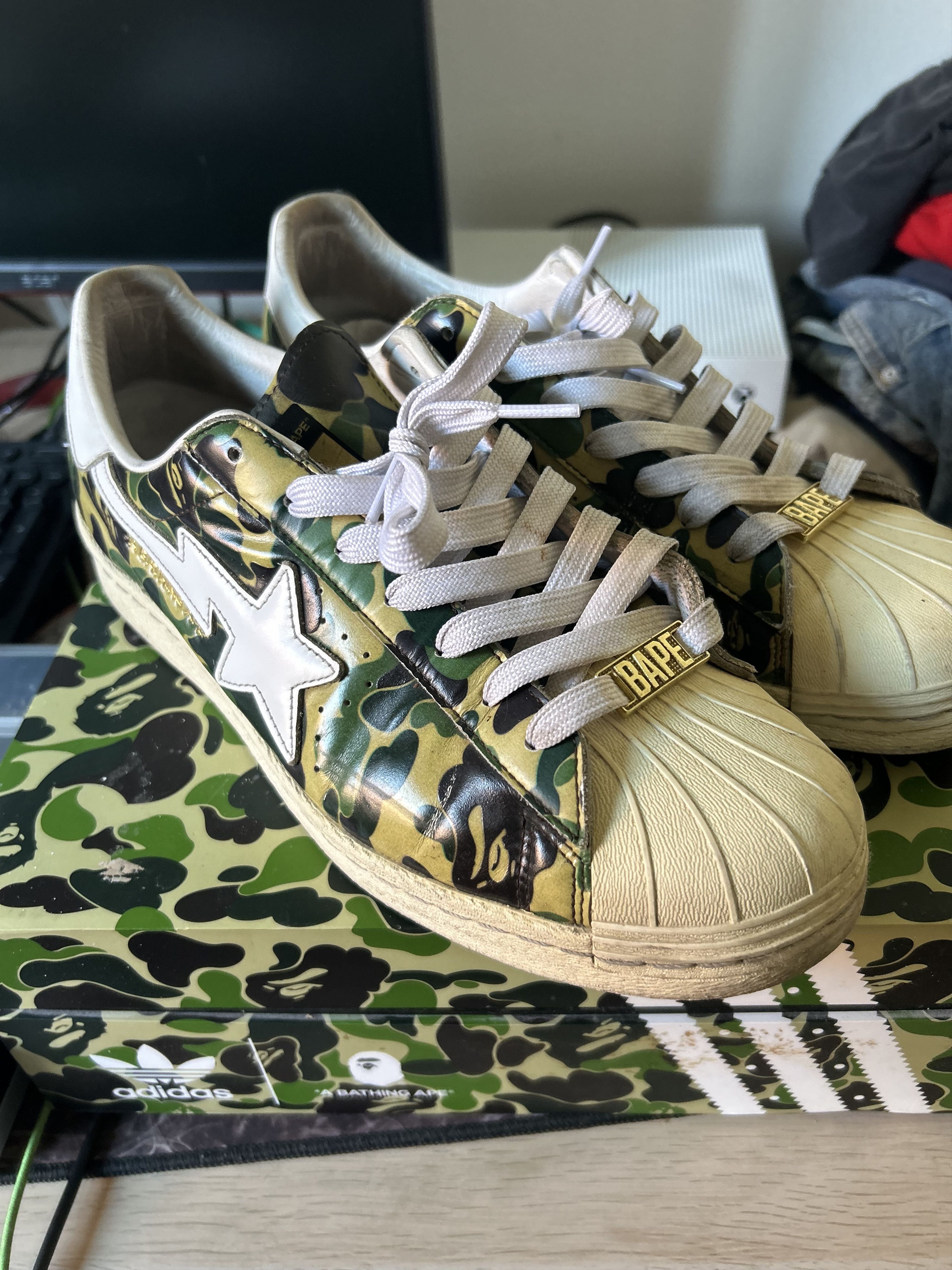 Adidas Superstar Bape Adidas Skateboarding BAPE X Adidas 30th