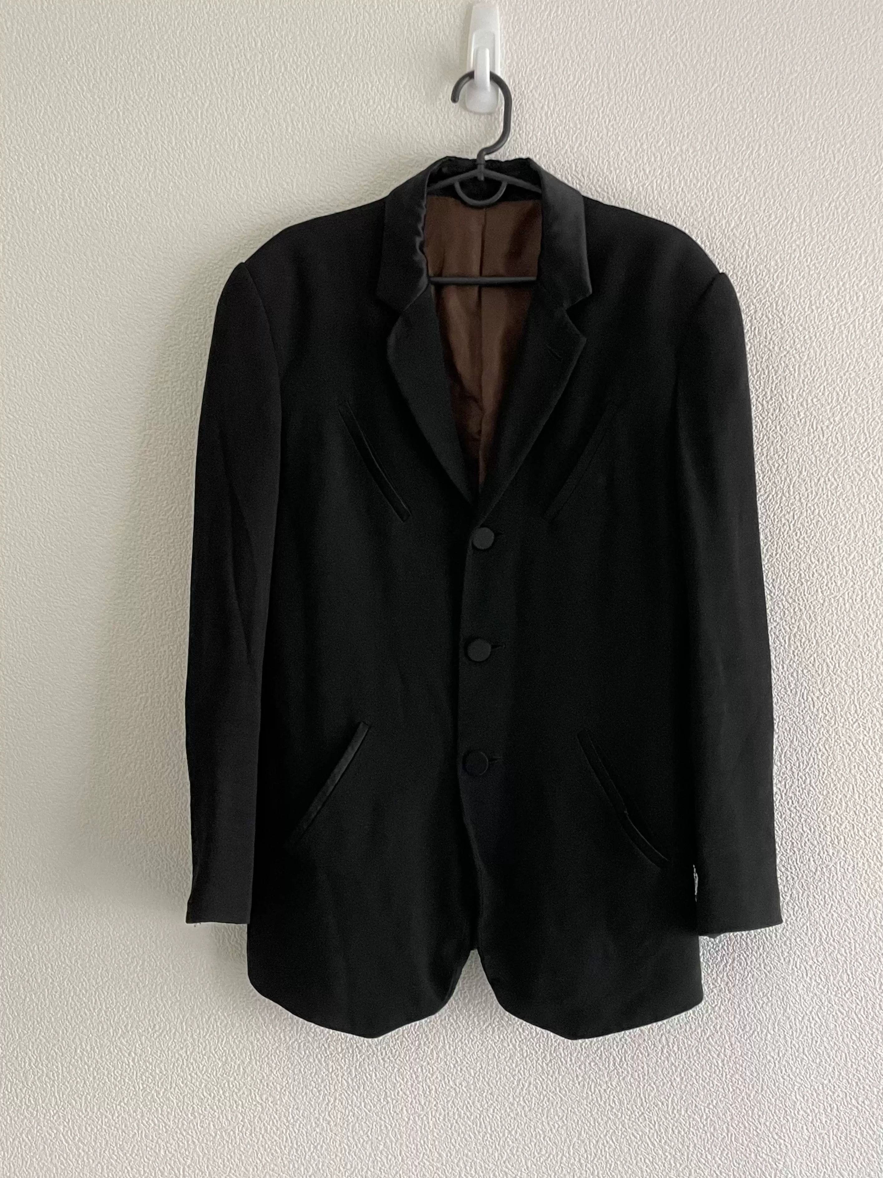 Jean Paul Gaultier Jean Paul Gaultier Silk Collar Blazer Size US M / EU 48-50 / 2 - 1 Thumbnail