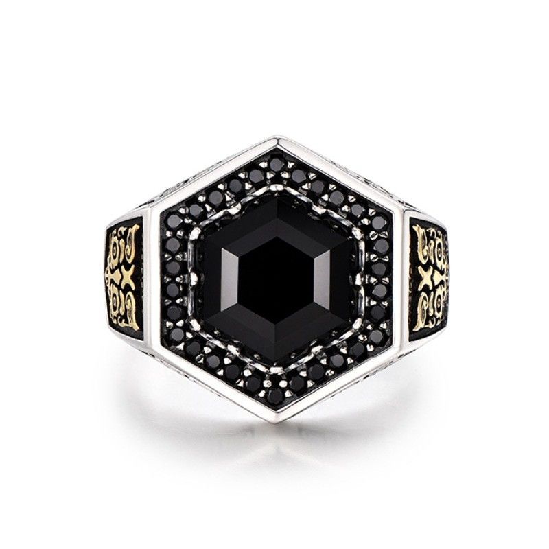 Sterling Silver × Vintage Resizable 925 Sterling Silver Vintage Ring Size ONE SIZE - 1 Thumbnail