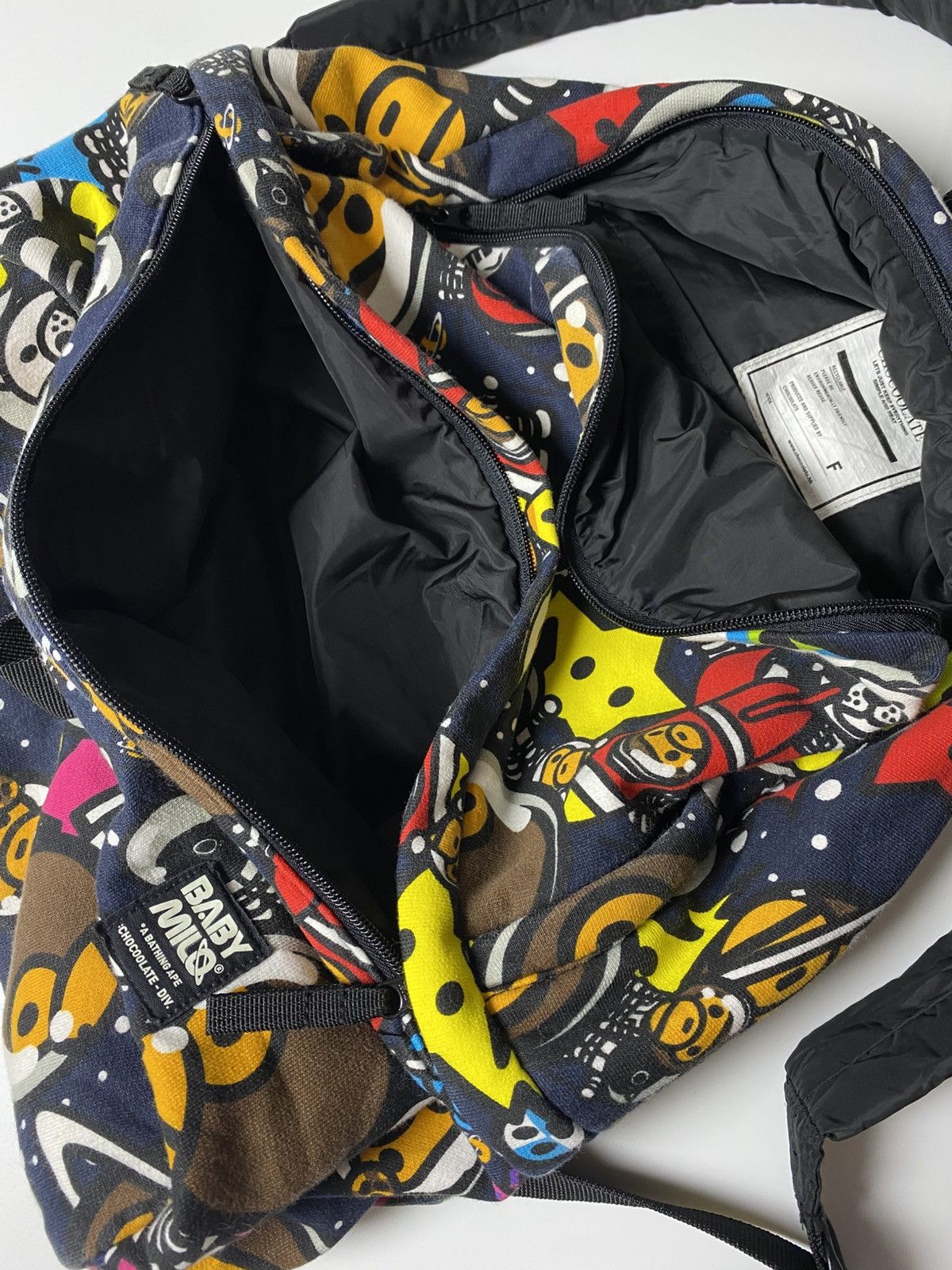 Bape BAPE BABY MILO X CHOCOOLATE AOP BACKPACK Size ONE SIZE - 6 Thumbnail