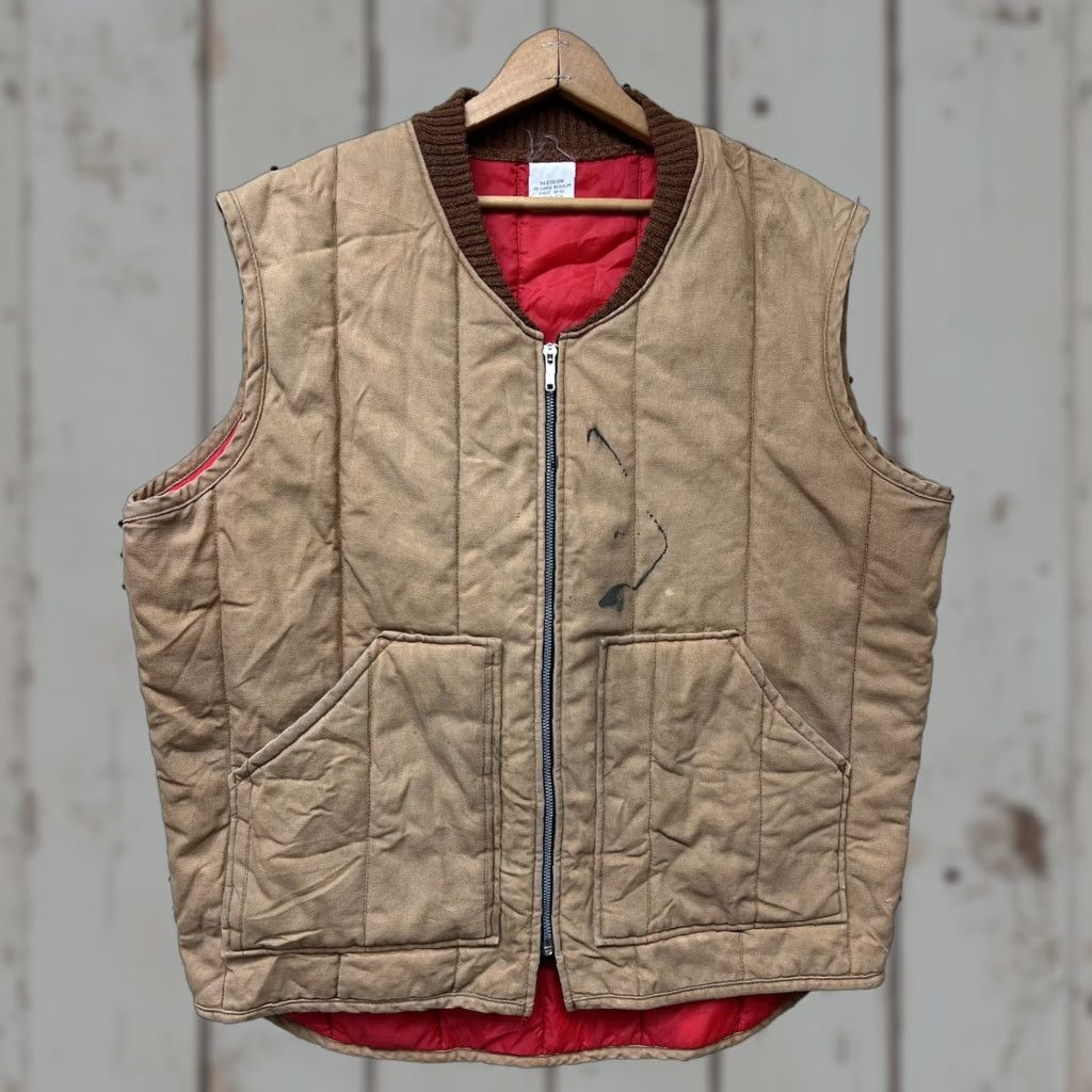 Walls VINTAGE Walls Zero Zone Vest Insulated Brown Mens Vest 2XL MADE IN USA Size US XXL / EU 58 / 5 - 1 Thumbnail