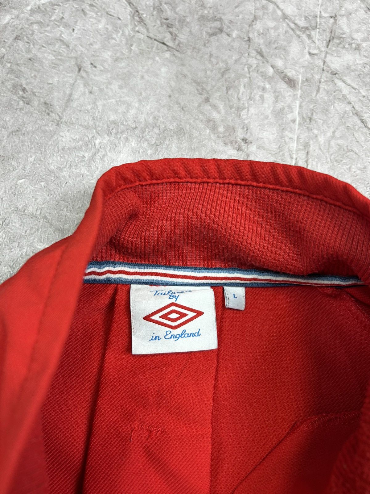 Umbro England Umbro Jacket LS Jumper Football Soccer Nationwide L Size US L / EU 52-54 / 3 - 6 Thumbnail