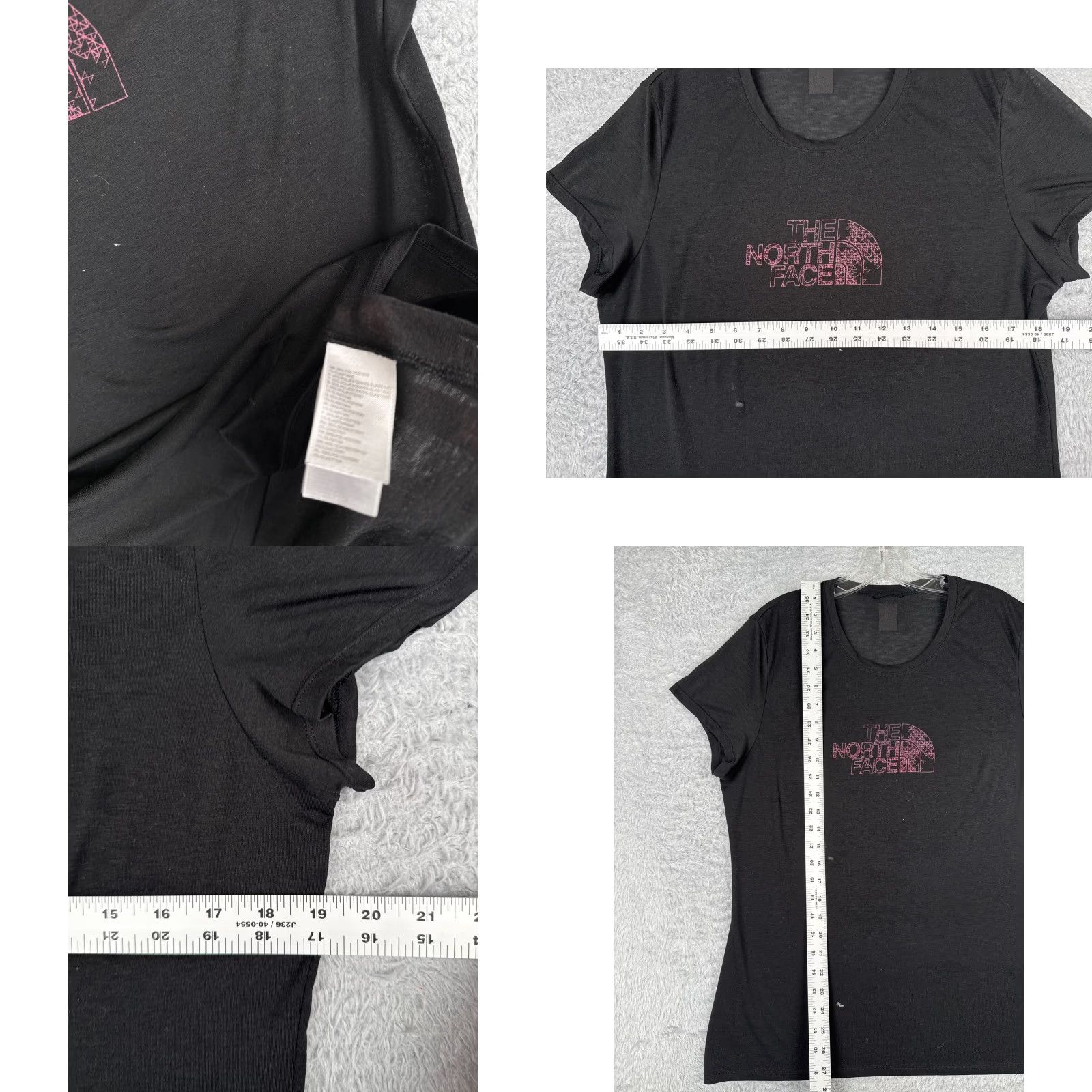 The North Face The North Face Shirt Women L Black Short Sleeve Crew Polyester Blend READ Size L / US 10 / IT 46 - 8 Thumbnail