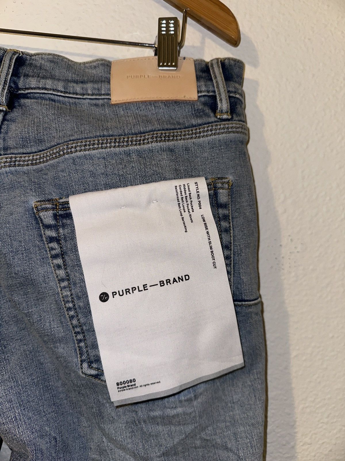 Purple Purple Brand Ripped Flare Jeans Size US 32 / EU 48 - 4 Thumbnail