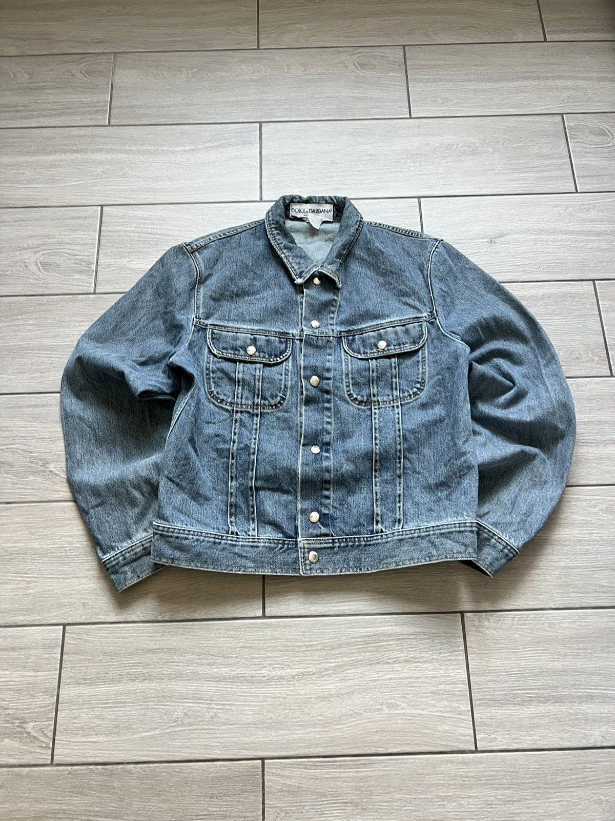 Dolce & Gabbana Vintage Dolce Gabbana Jeans Avantgarde Jacket Archive Large Size US L / EU 52-54 / 3 - 3 Thumbnail